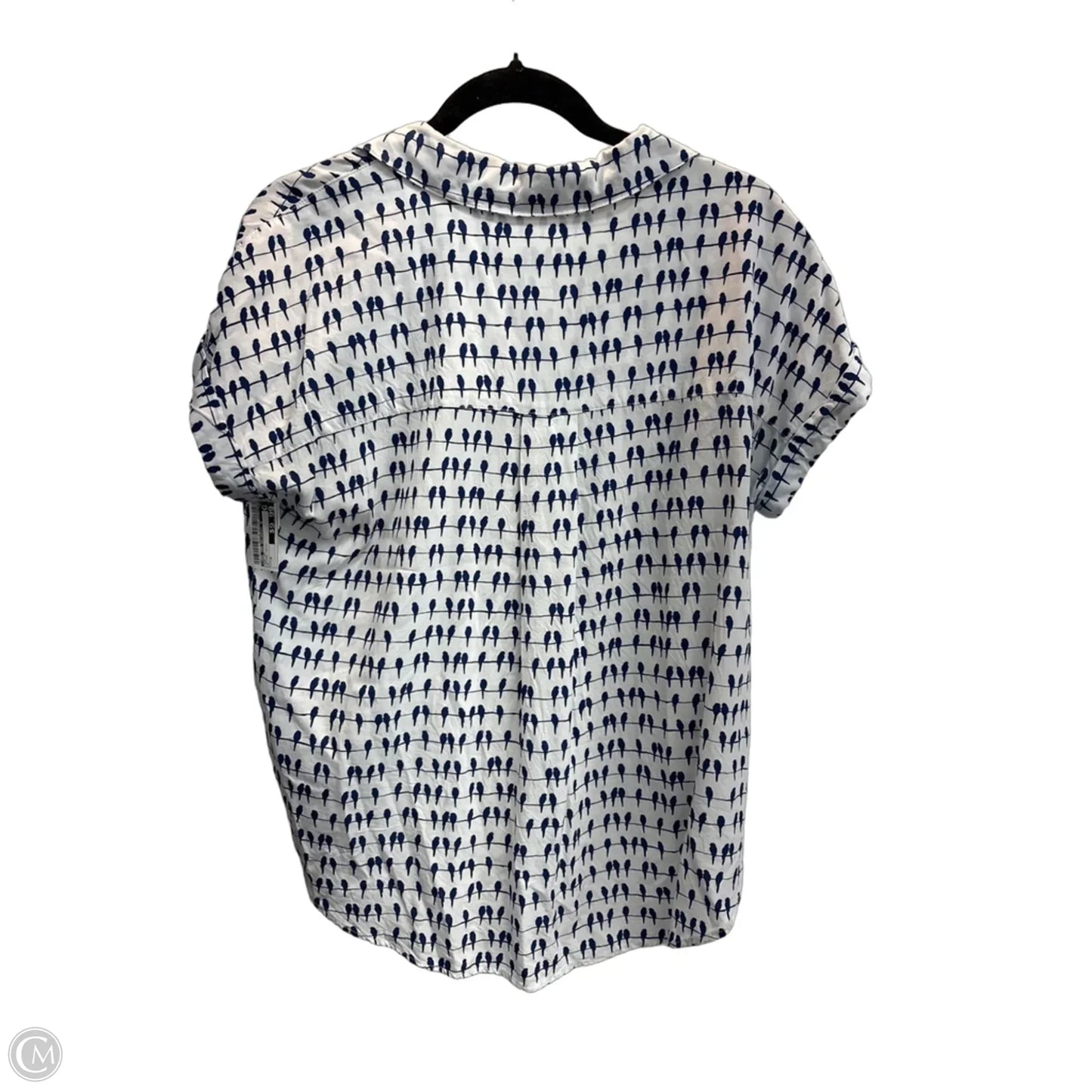 Top Short Sleeve By Jane And Delancey In Animal Print, Size: M