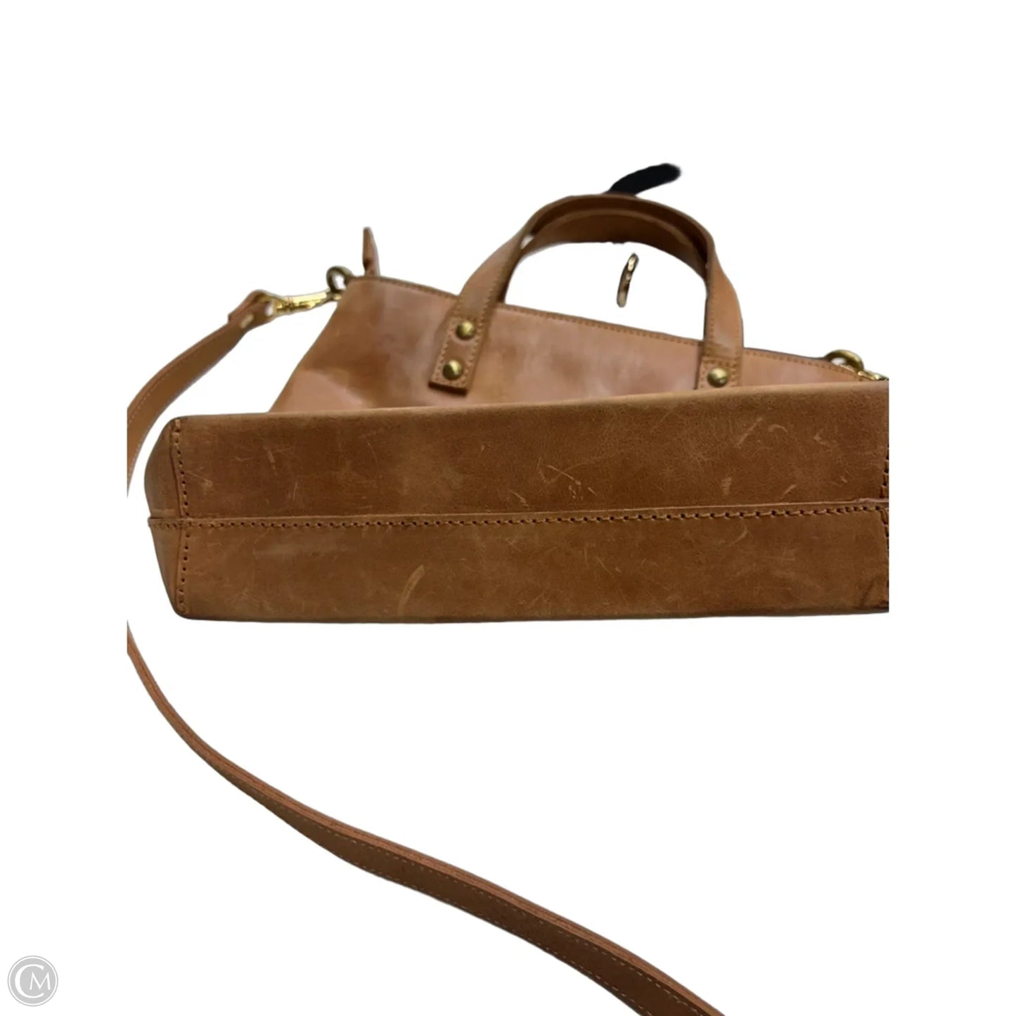 Crossbody Leather By Clothes Mentor, Size: Small