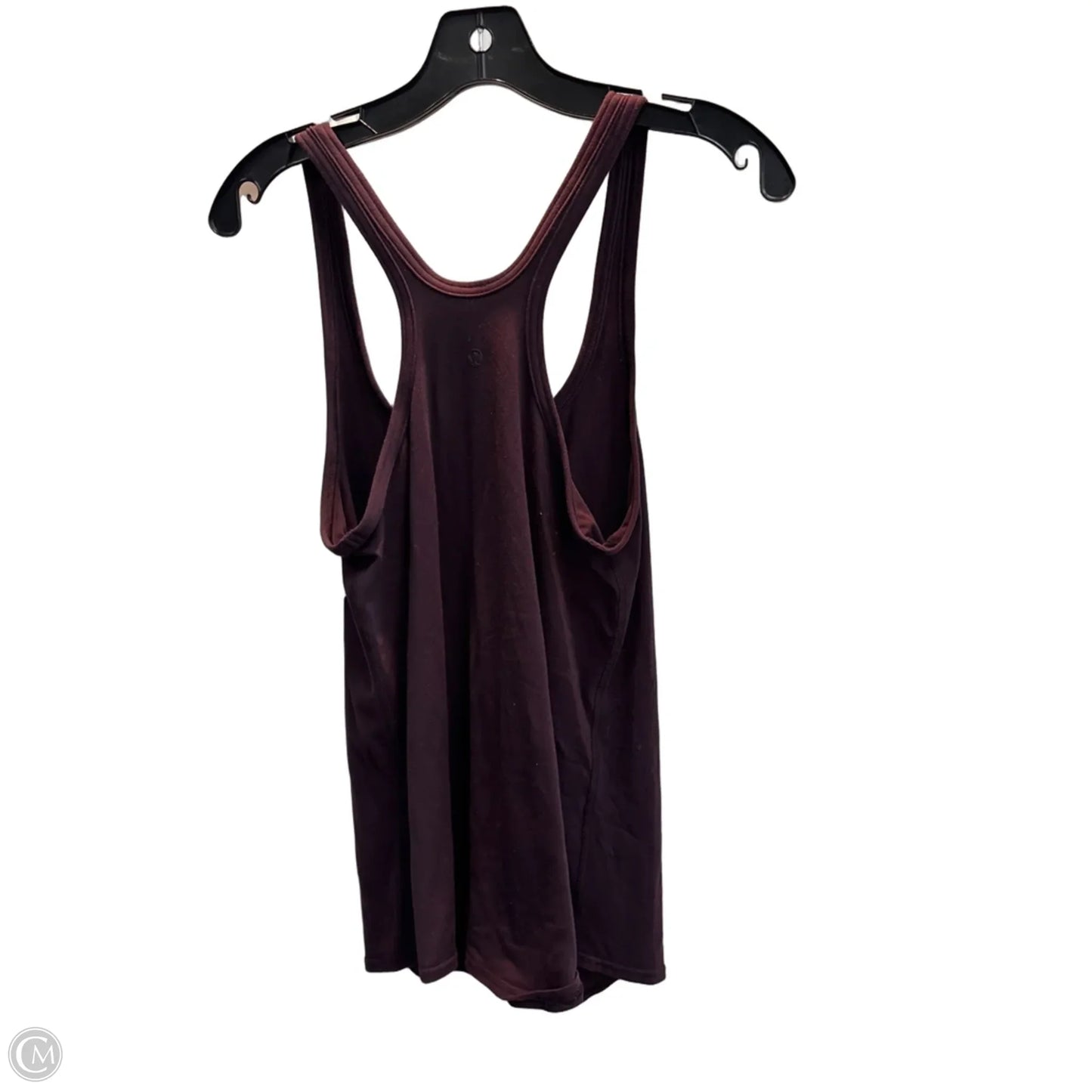Athletic Tank Top By Lululemon In Maroon, Size: Xl