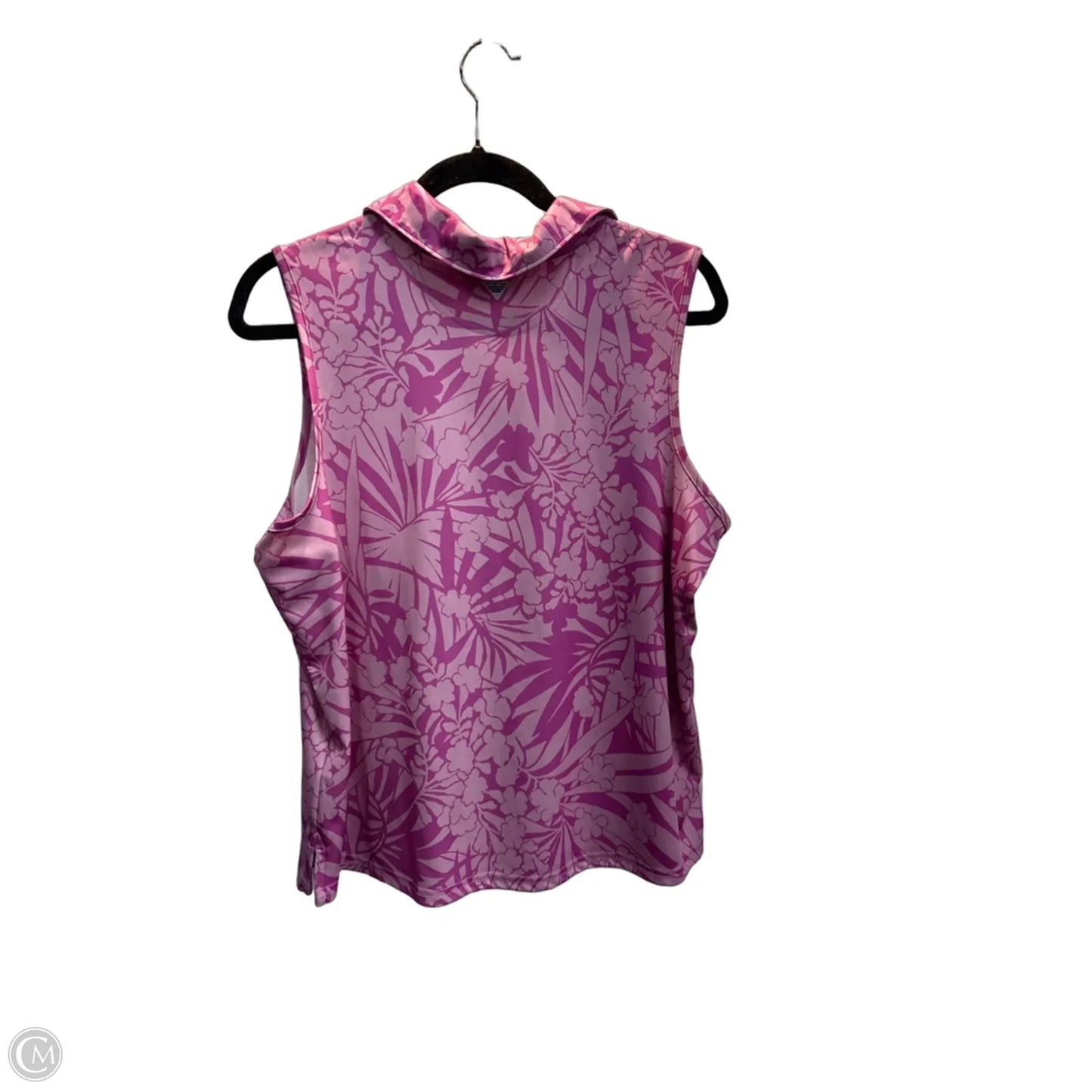 Athletic Tank Top By Columbia In Pink, Size: Xl