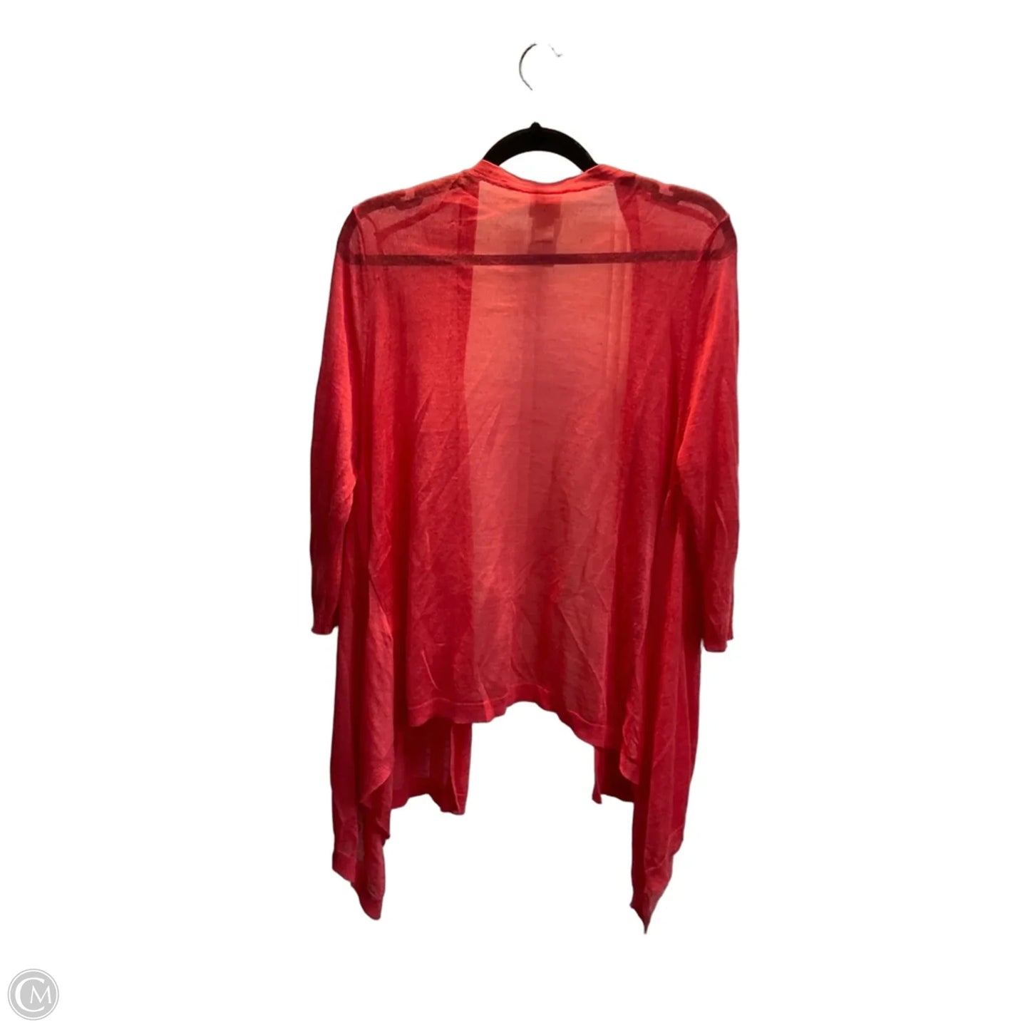 Cardigan By Chicos In Orange, Size: L