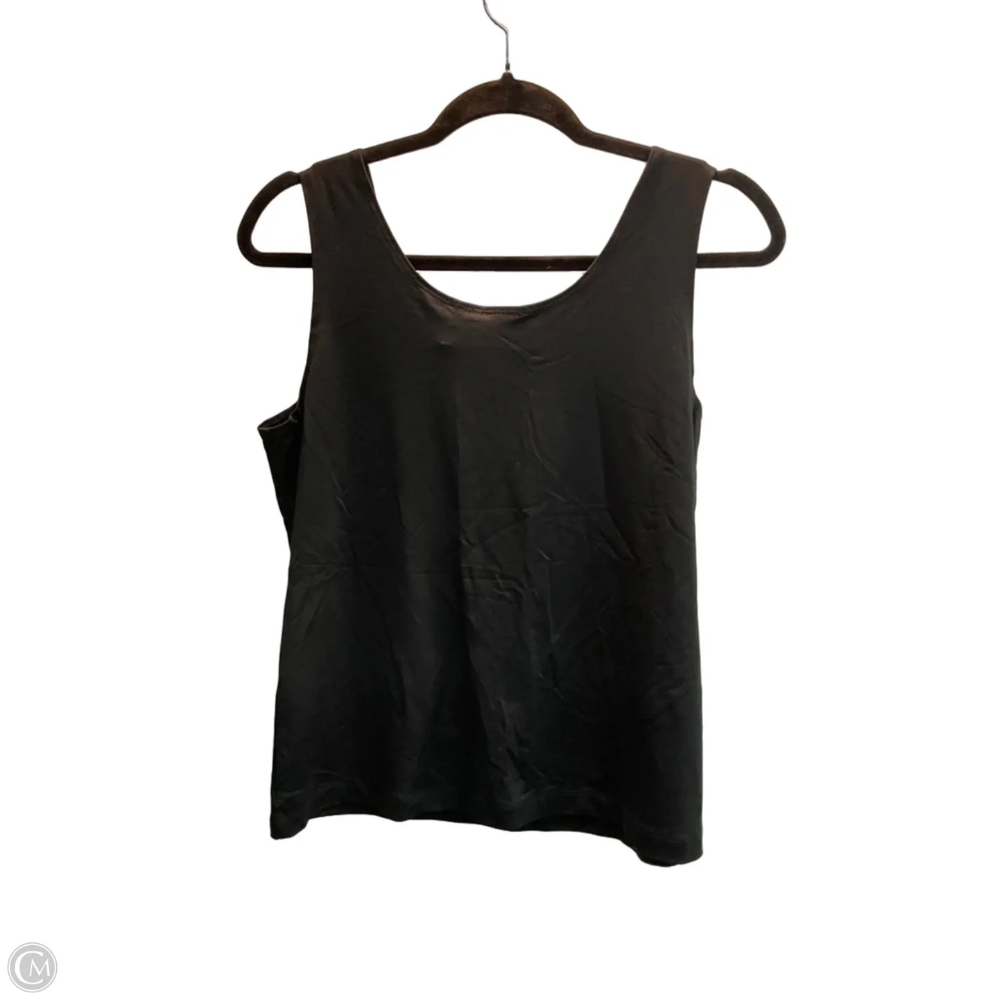 Top Sleeveless Basic By Chicos In Black, Size: L