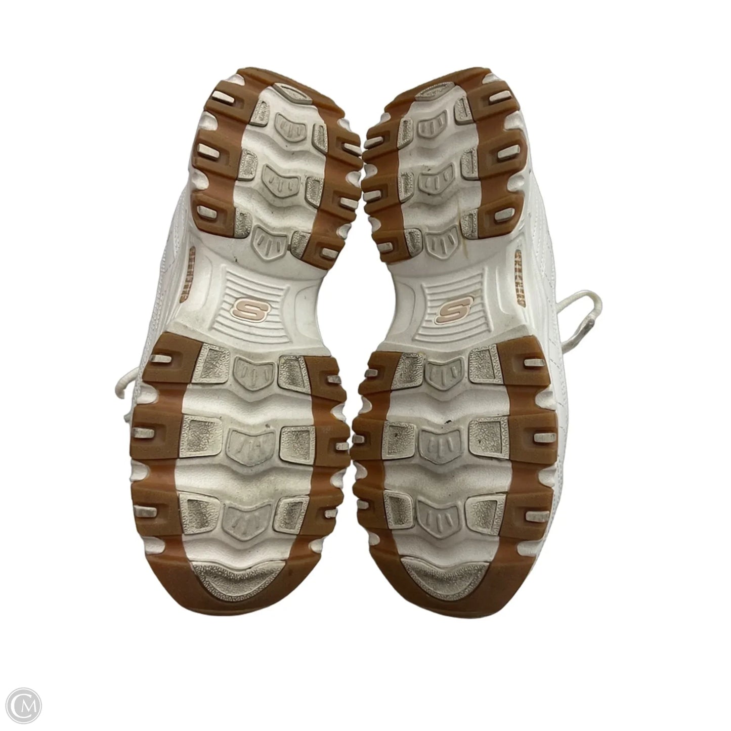 Shoes Sneakers By Skechers In Cream, Size: 8.5