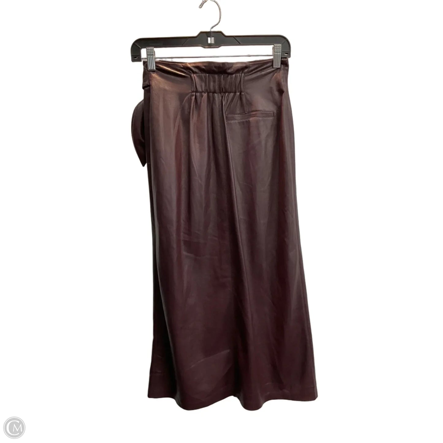 Skirt Maxi By Clothes Mentor In Maroon, Size: 2