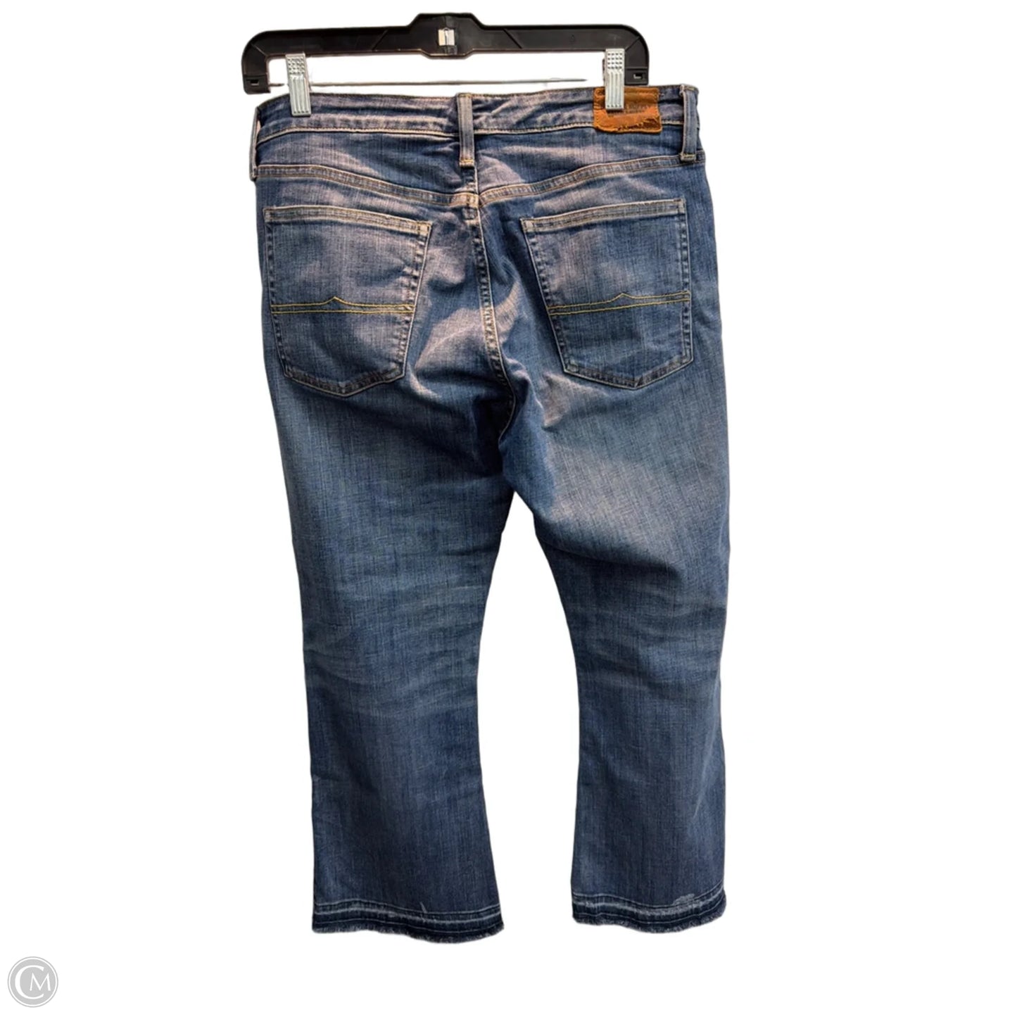 Jeans Cropped By Denim & Supply By Ralph Lauren In Blue Denim, Size: 12