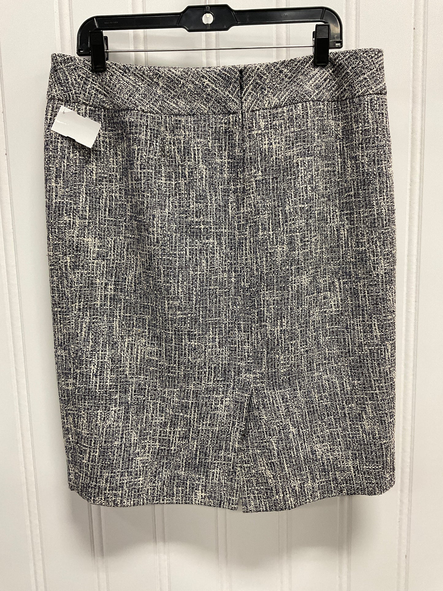 Skirt Midi By Kasper In Black & Blue, Size: 12