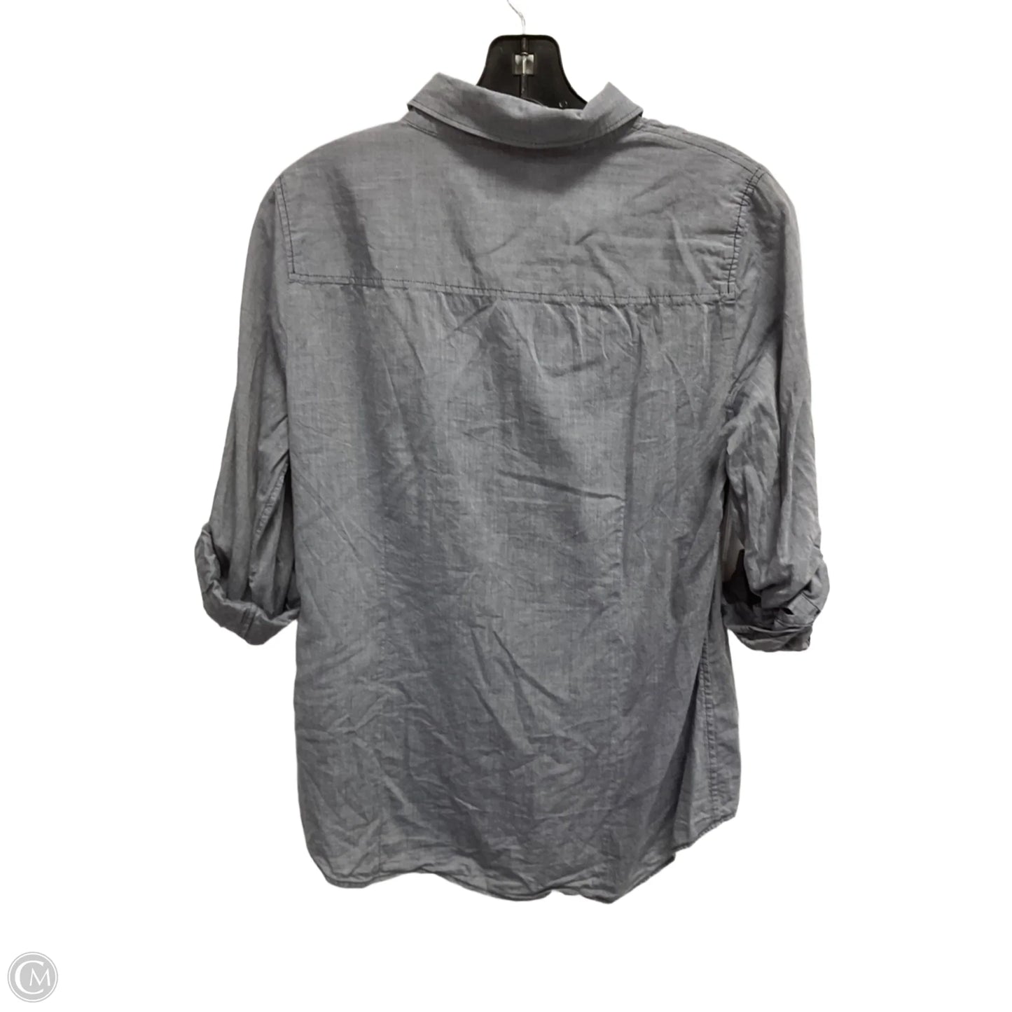 Top Long Sleeve By J. Crew In Grey, Size: S