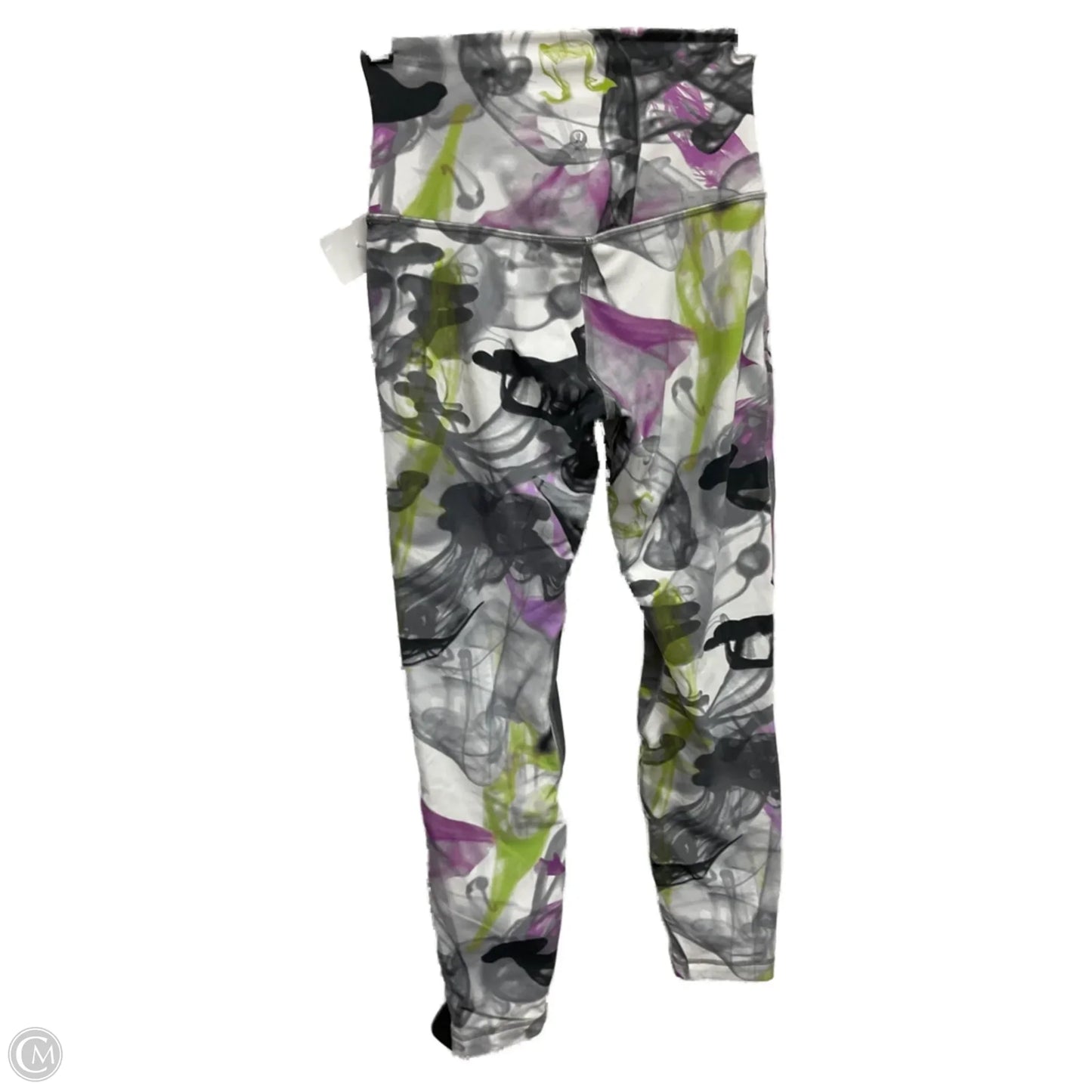 Athletic Leggings By Lululemon In Tie Dye Print, Size: S