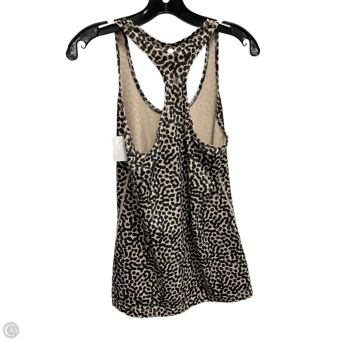 Athletic Tank Top By Lululemon In Polkadot Pattern, Size: M