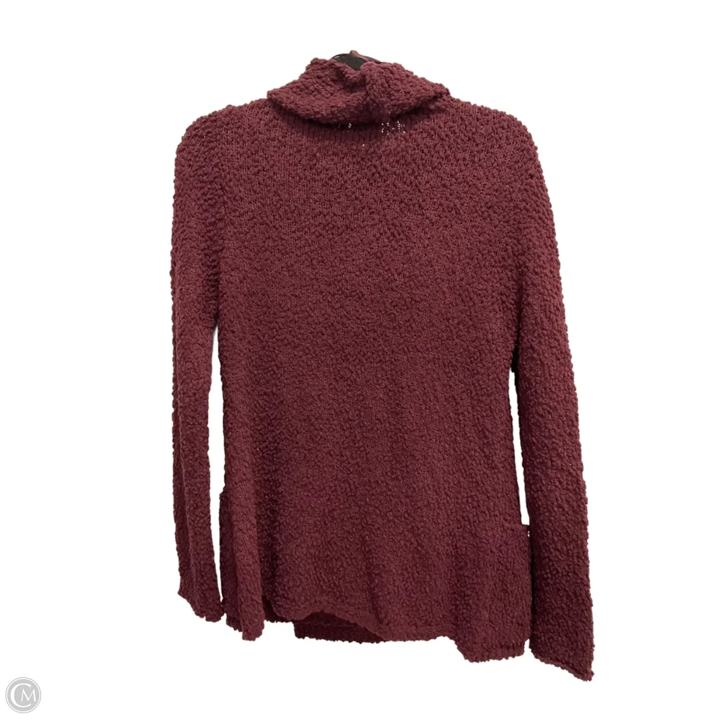 Cardigan By Bobeau In Maroon, Size: S