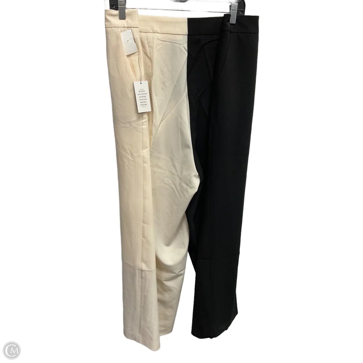 Pants Dress By Eloquii In Black & Cream, Size: 26