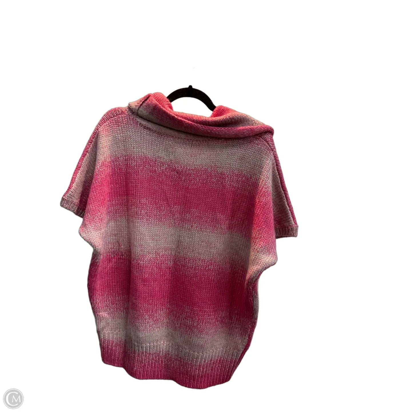 Sweater Short Sleeve By Limited In Pink, Size: Xl