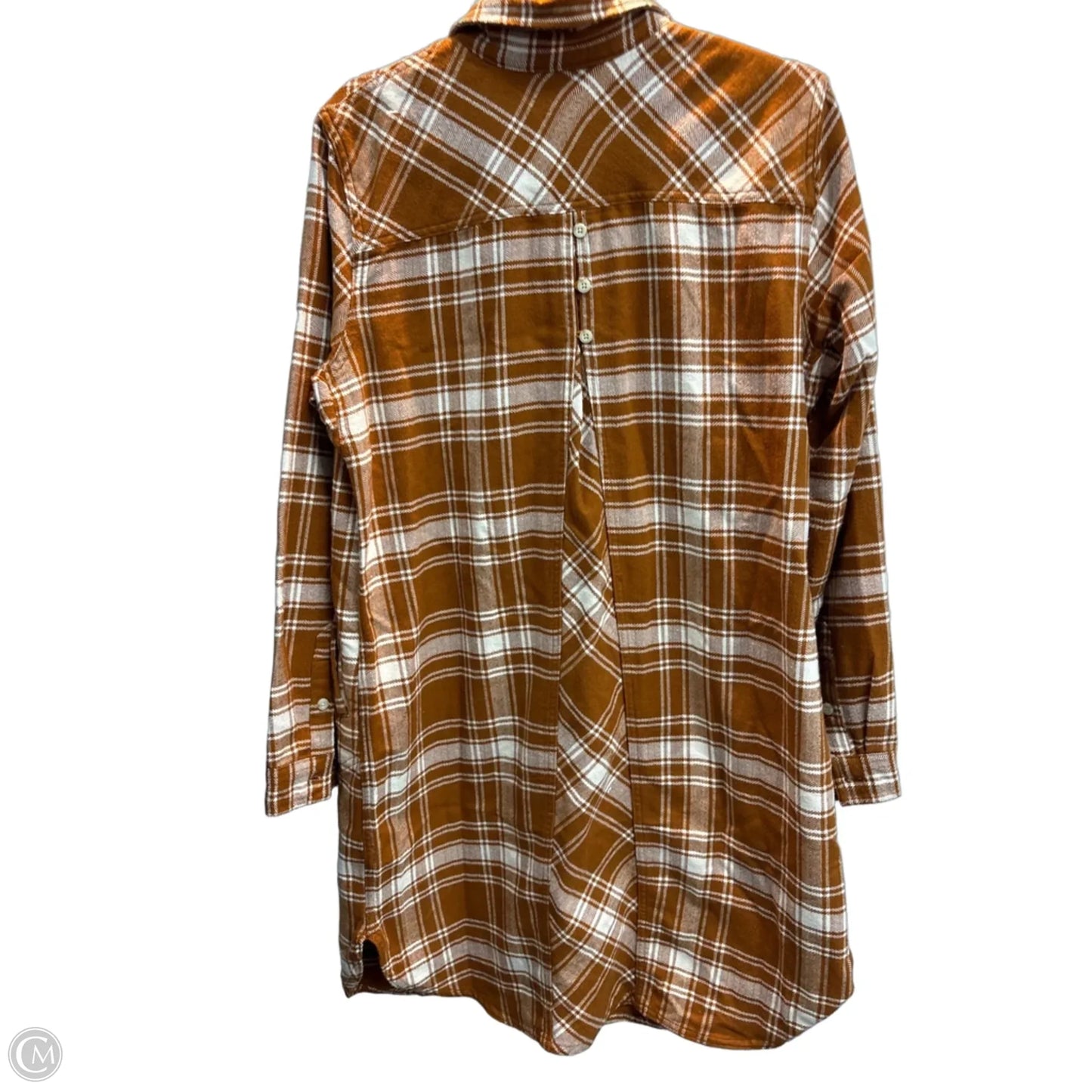 Dress Casual Midi By Duluth Trading In Brown, Size: M