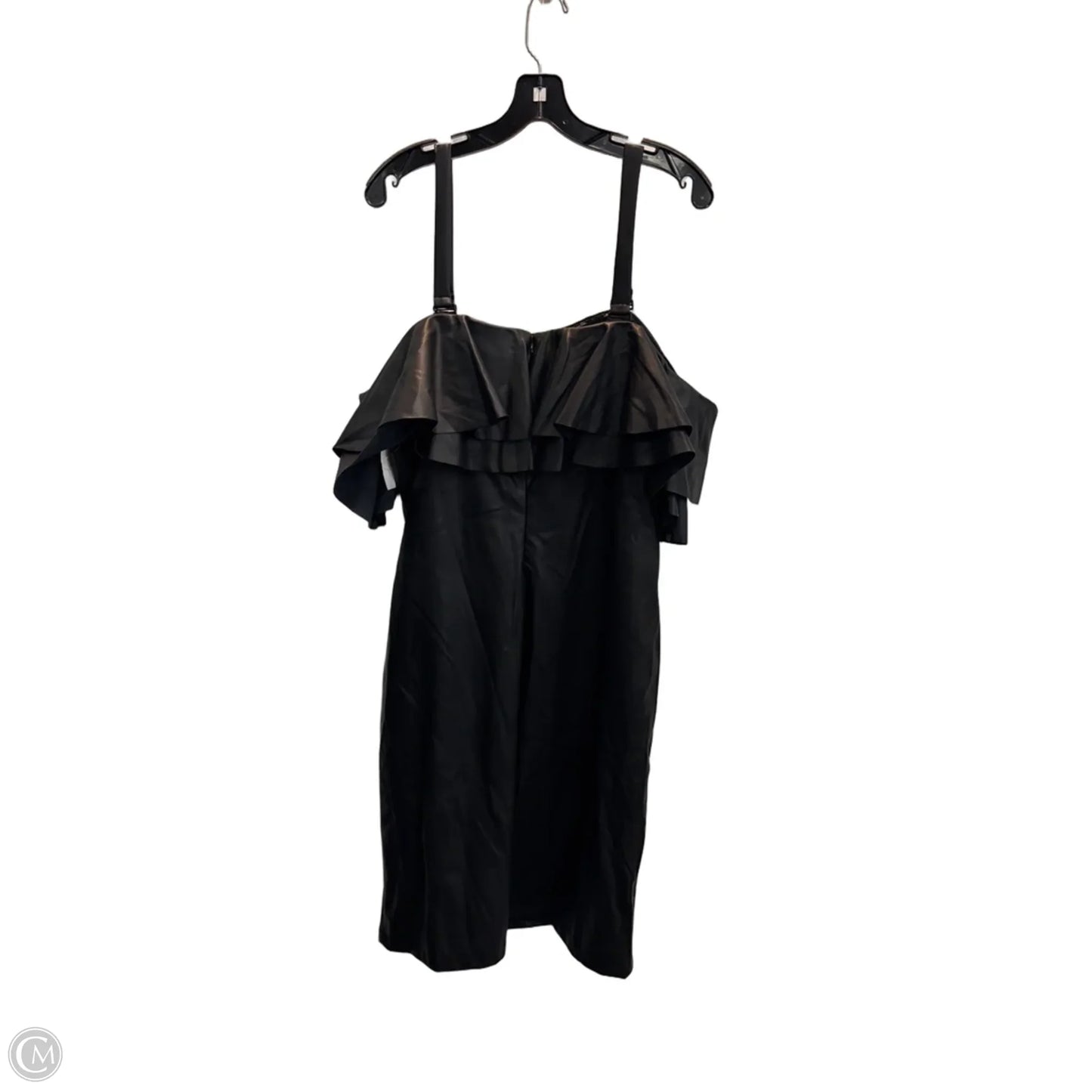 Dress Party Midi By Ashley Stewart In Black, Size: 1x