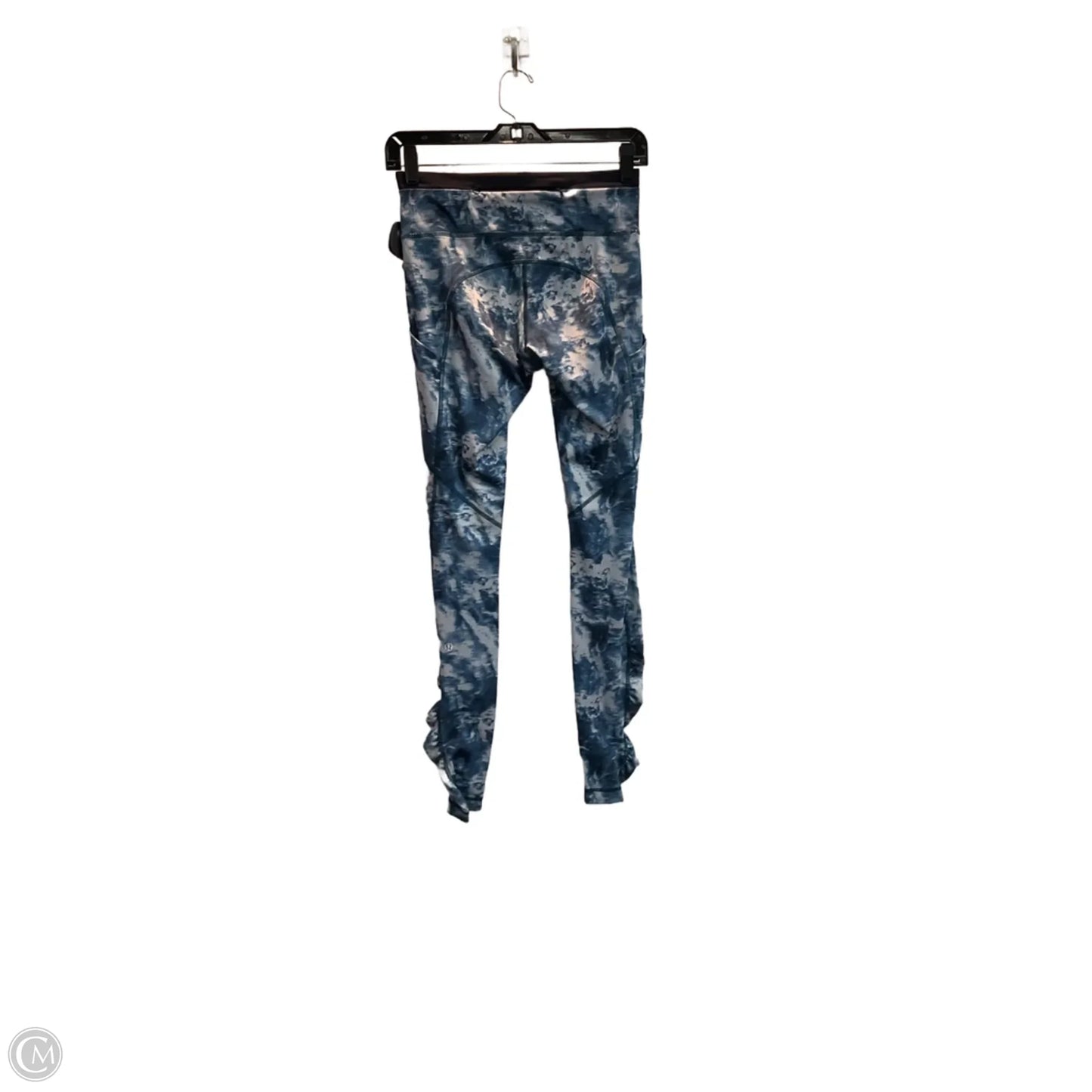 Athletic Leggings By Lululemon In Blue, Size: S