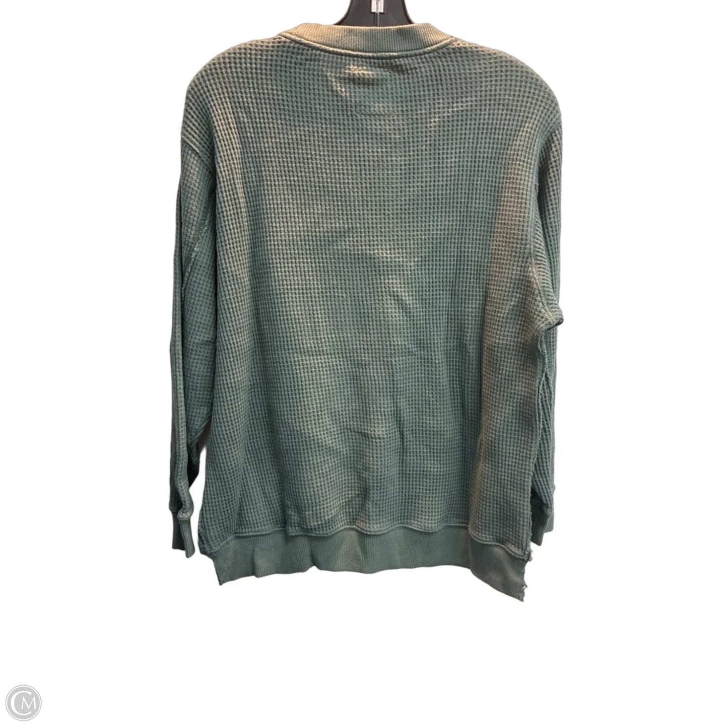 Top Long Sleeve By Aerie In Green, Size: Xs