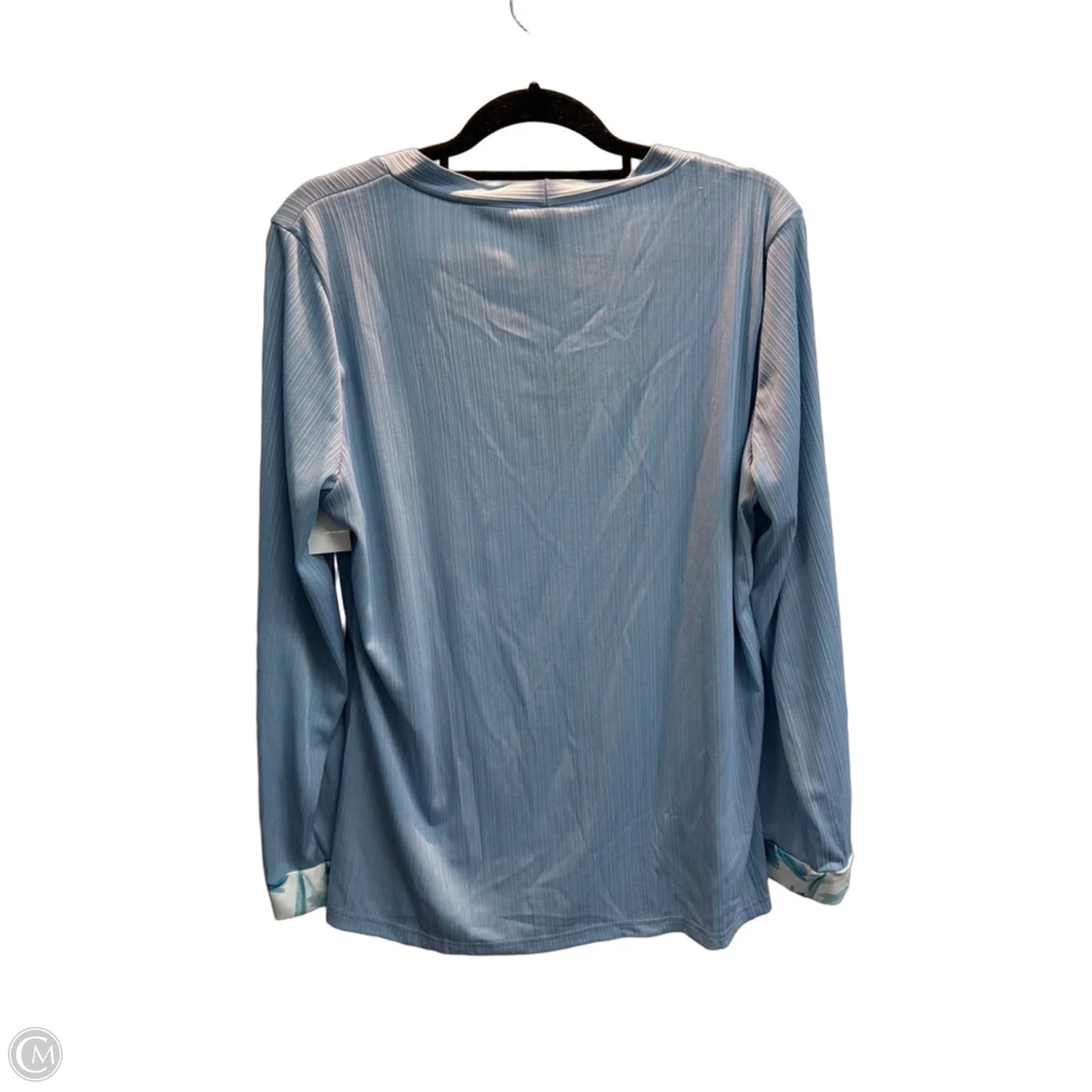Top Long Sleeve By Noracora In Floral Print, Size: Xl