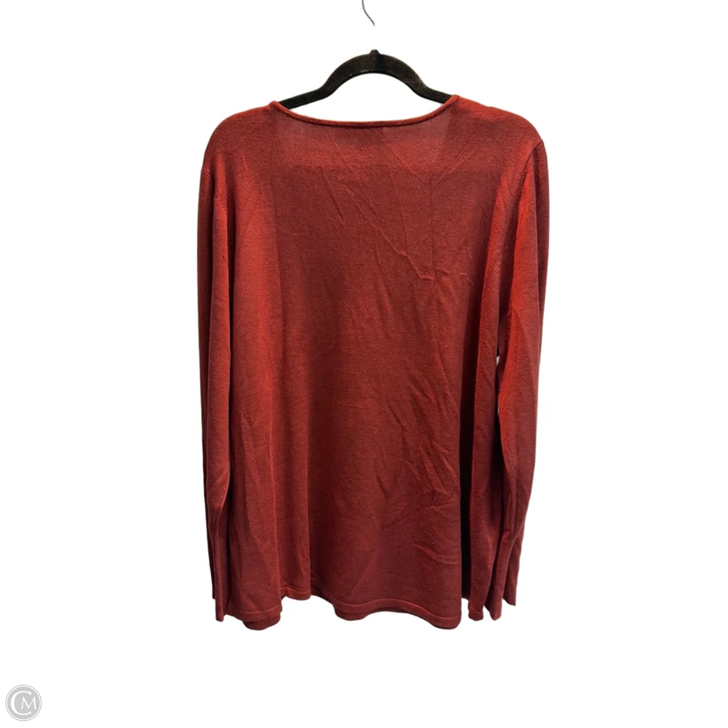 Sweater By Chicos In Brown, Size: Xl