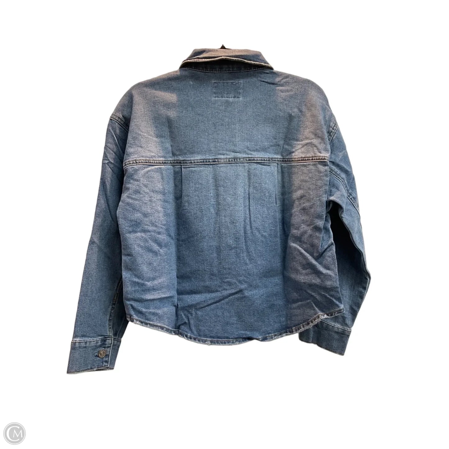 Jacket Denim By Clothes Mentor In Blue, Size: Xs