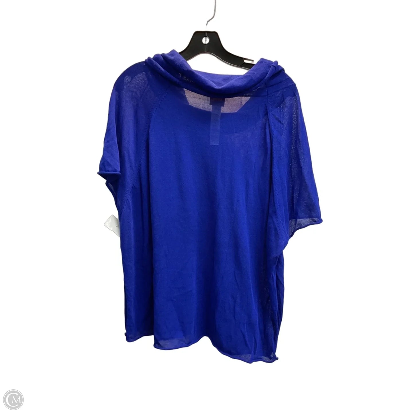Top Short Sleeve By Chicos In Blue, Size: S