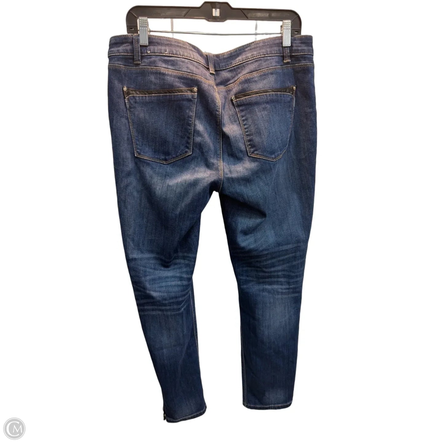 Jeans Straight By White House Black Market In Blue, Size: 14l