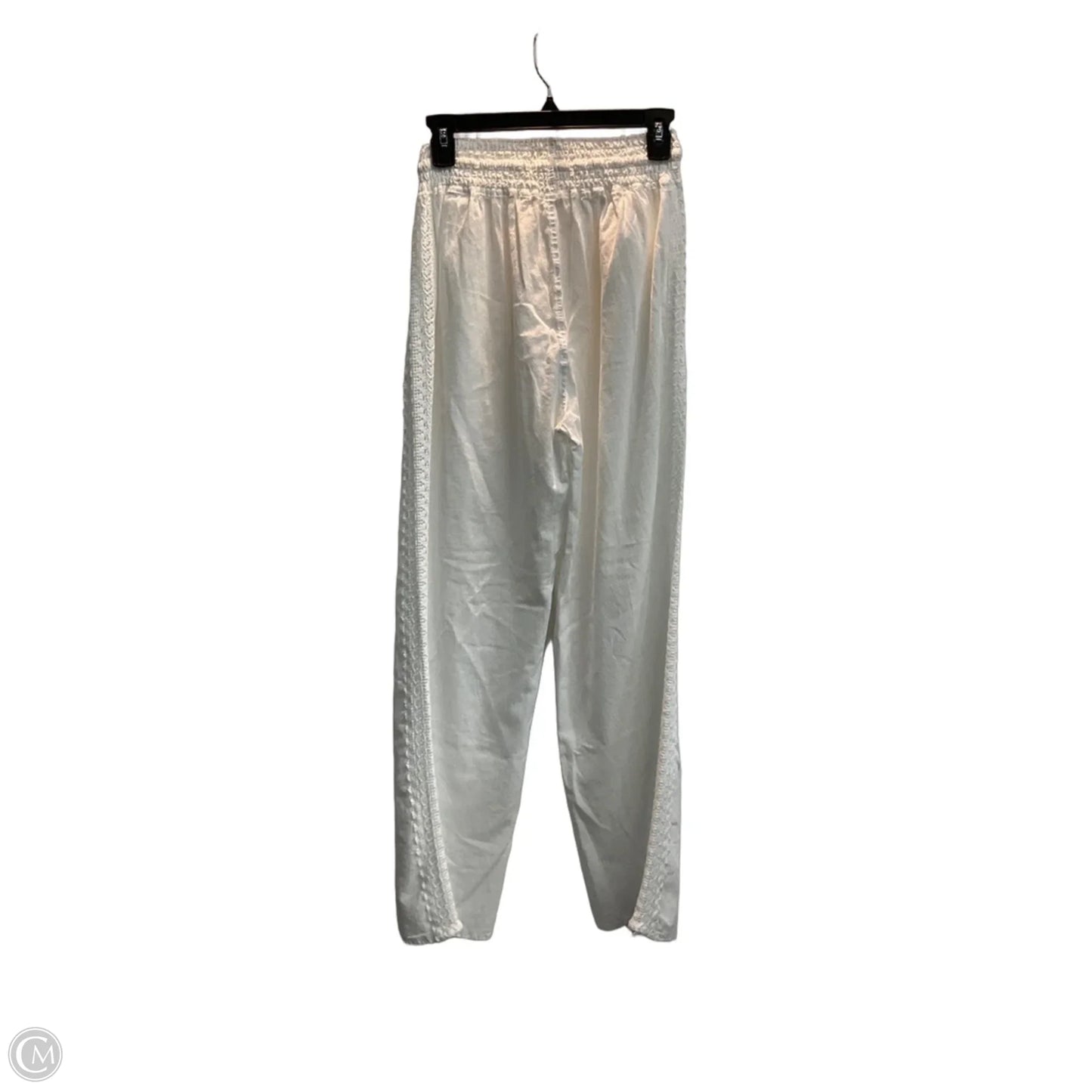 Pants Linen By Clothes Mentor In White, Size: 8