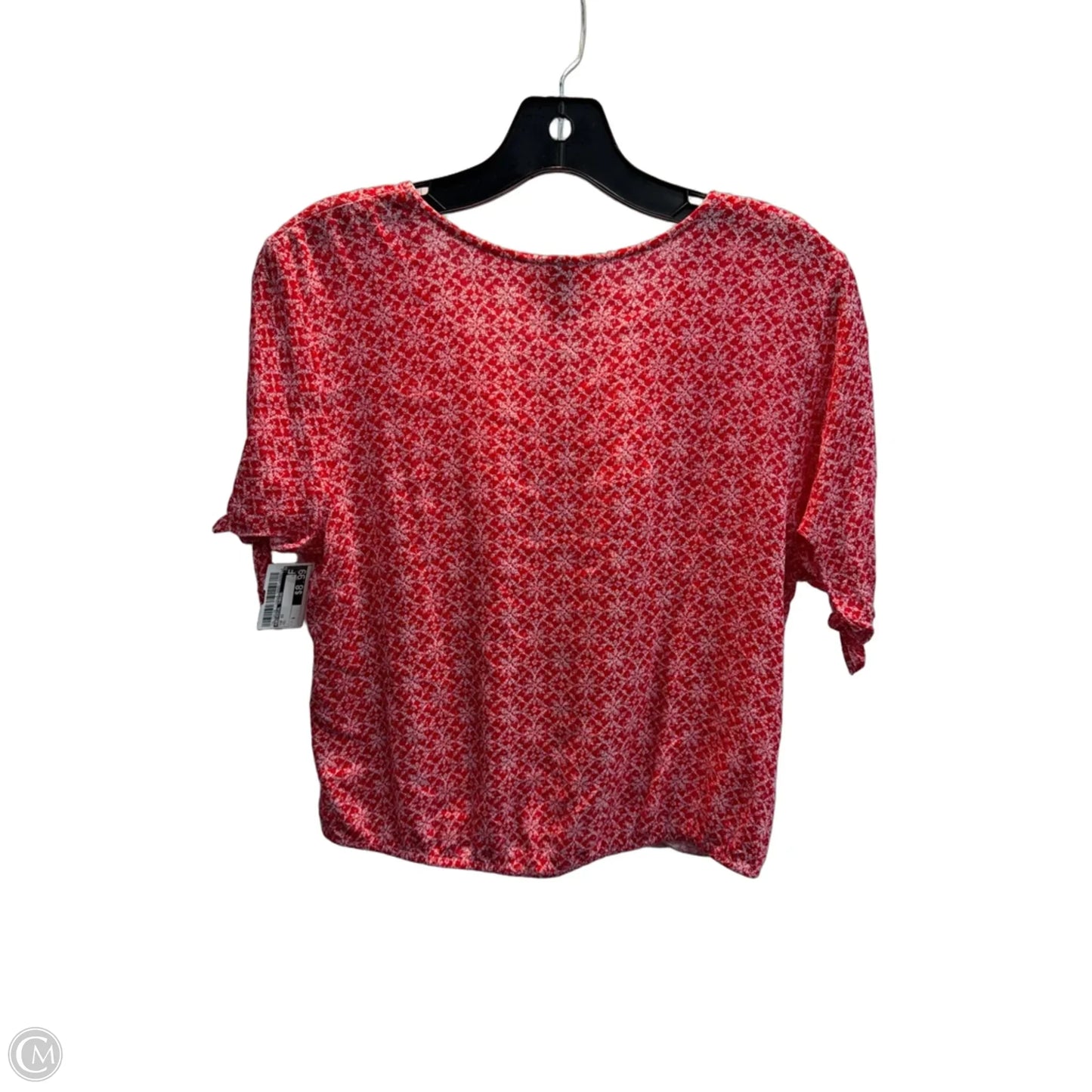 Top Short Sleeve By Universal Thread In Red, Size: S