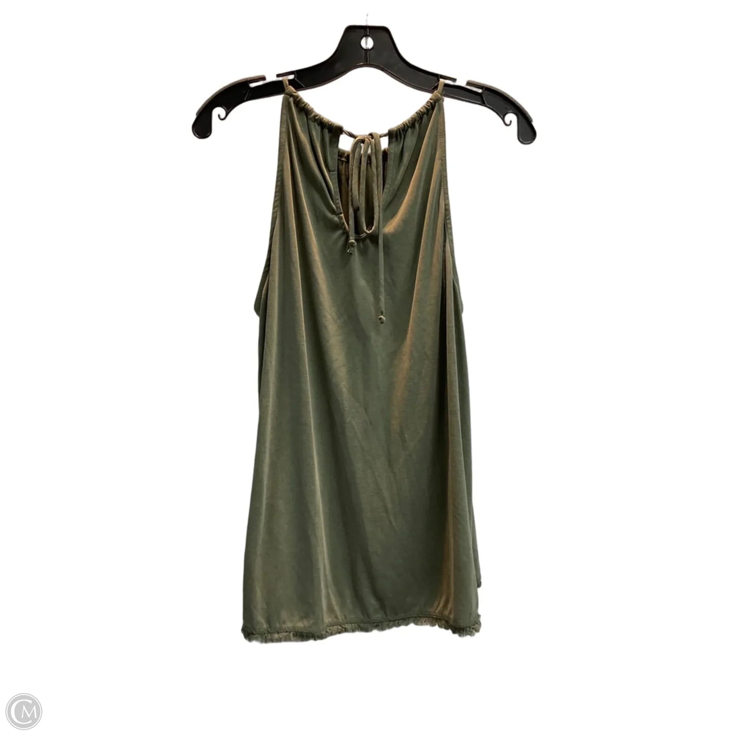 Top Sleeveless By Green Envelope In Green, Size: M