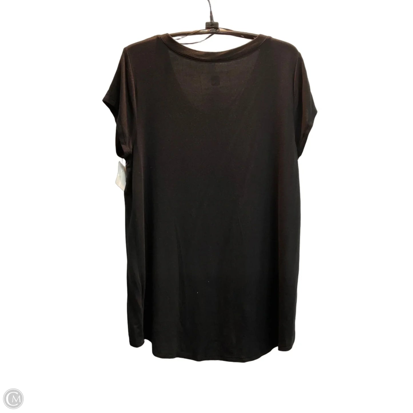 Top Short Sleeve Basic By Cable And Gauge In Black, Size: M