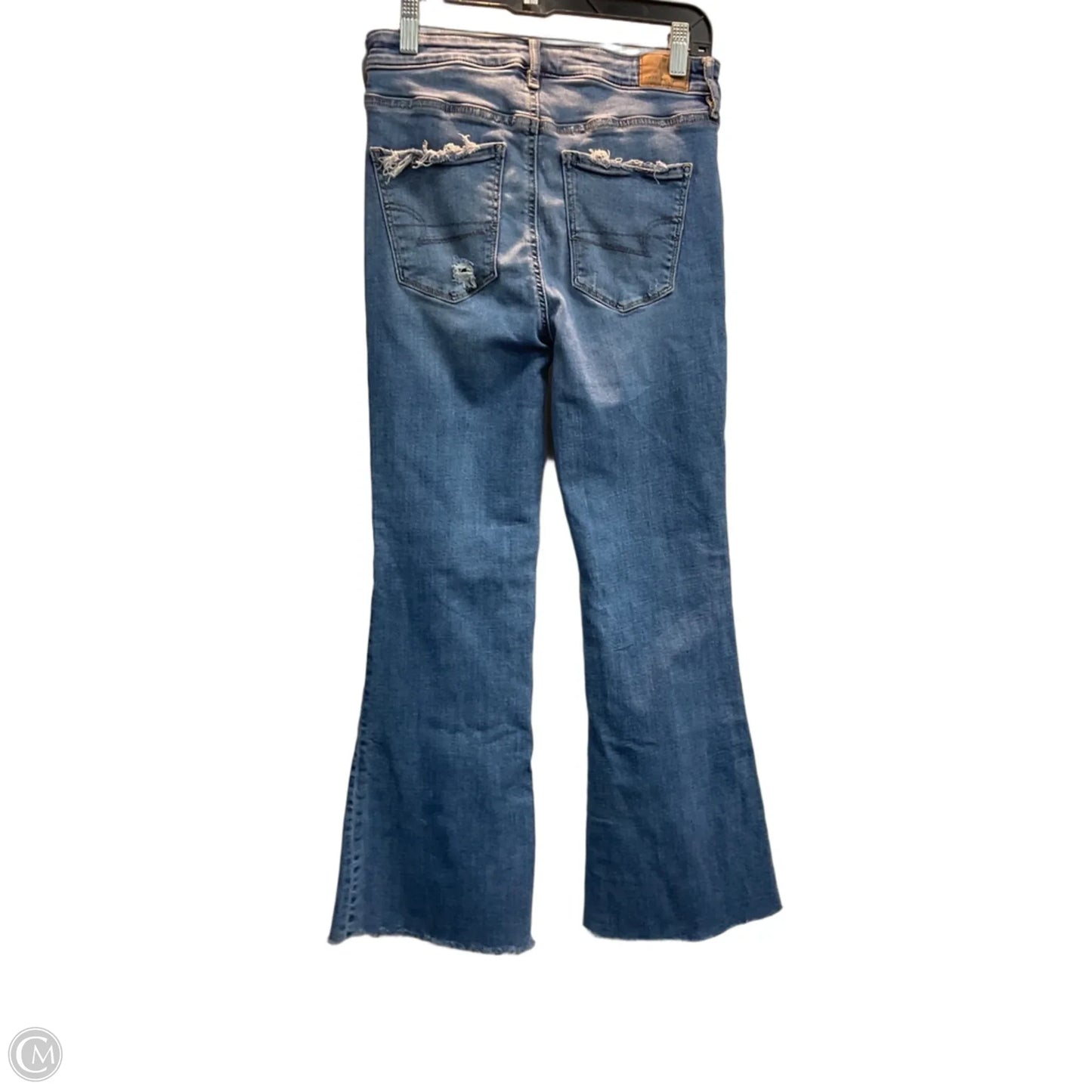 Jeans Flared By American Eagle In Blue, Size: 2