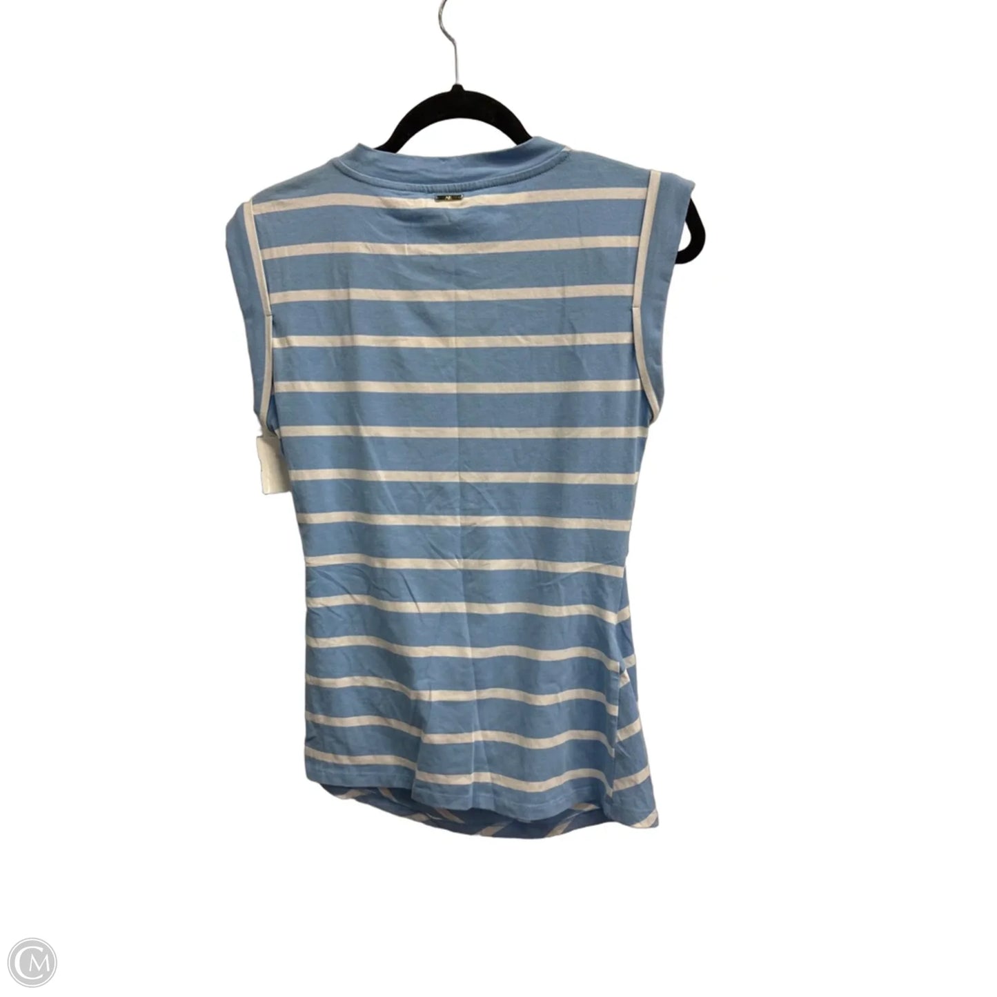 Top Sleeveless By Anne Klein In Striped Pattern, Size: Xs