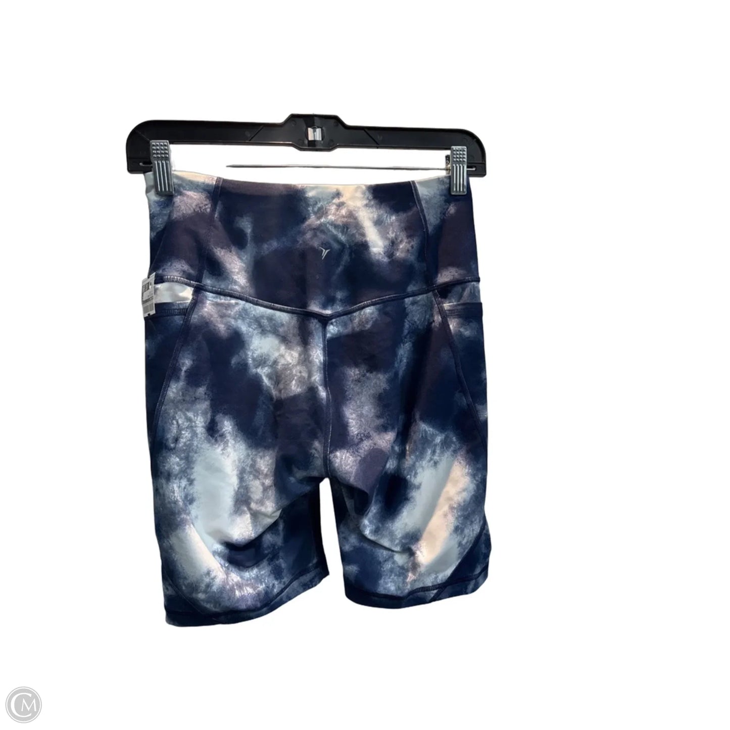 Athletic Shorts By Old Navy In Blue & White, Size: M