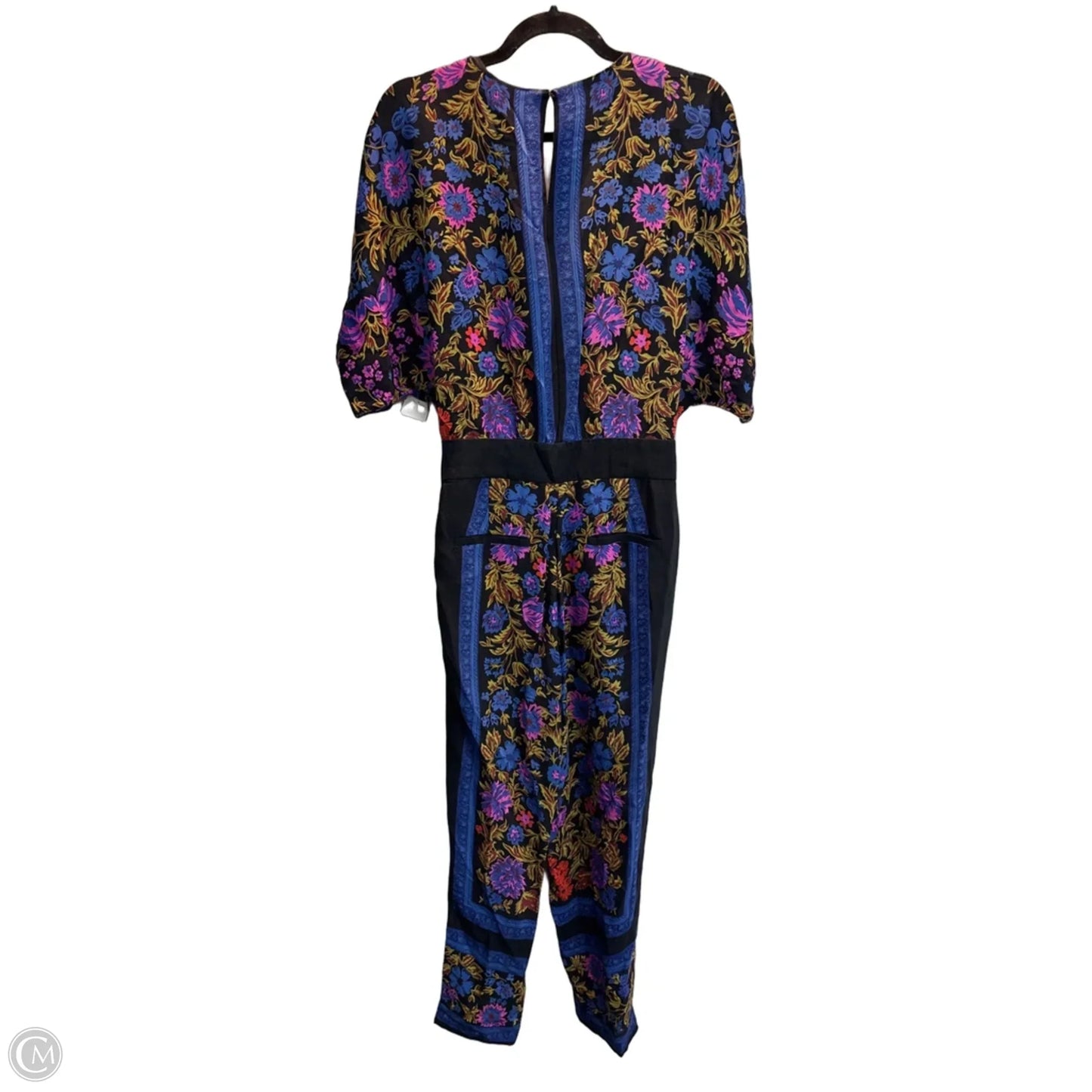 Jumpsuit By Anthropologie In Floral Print, Size: Sp