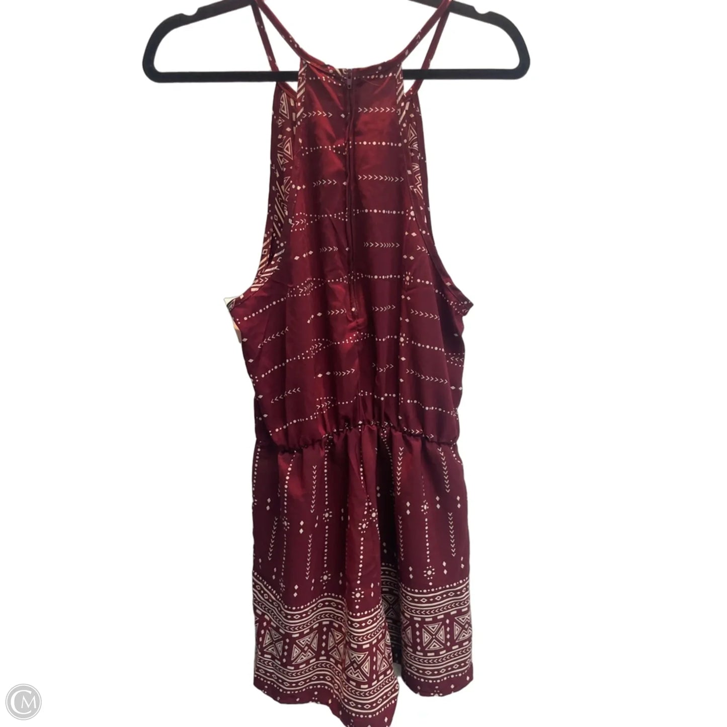Romper By Windsor In Maroon, Size: L