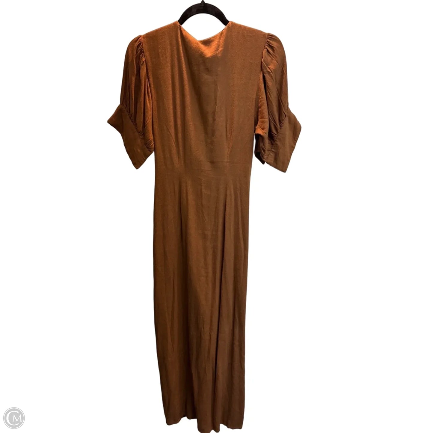 Dress Casual Maxi By Free People In Brown, Size: Xs