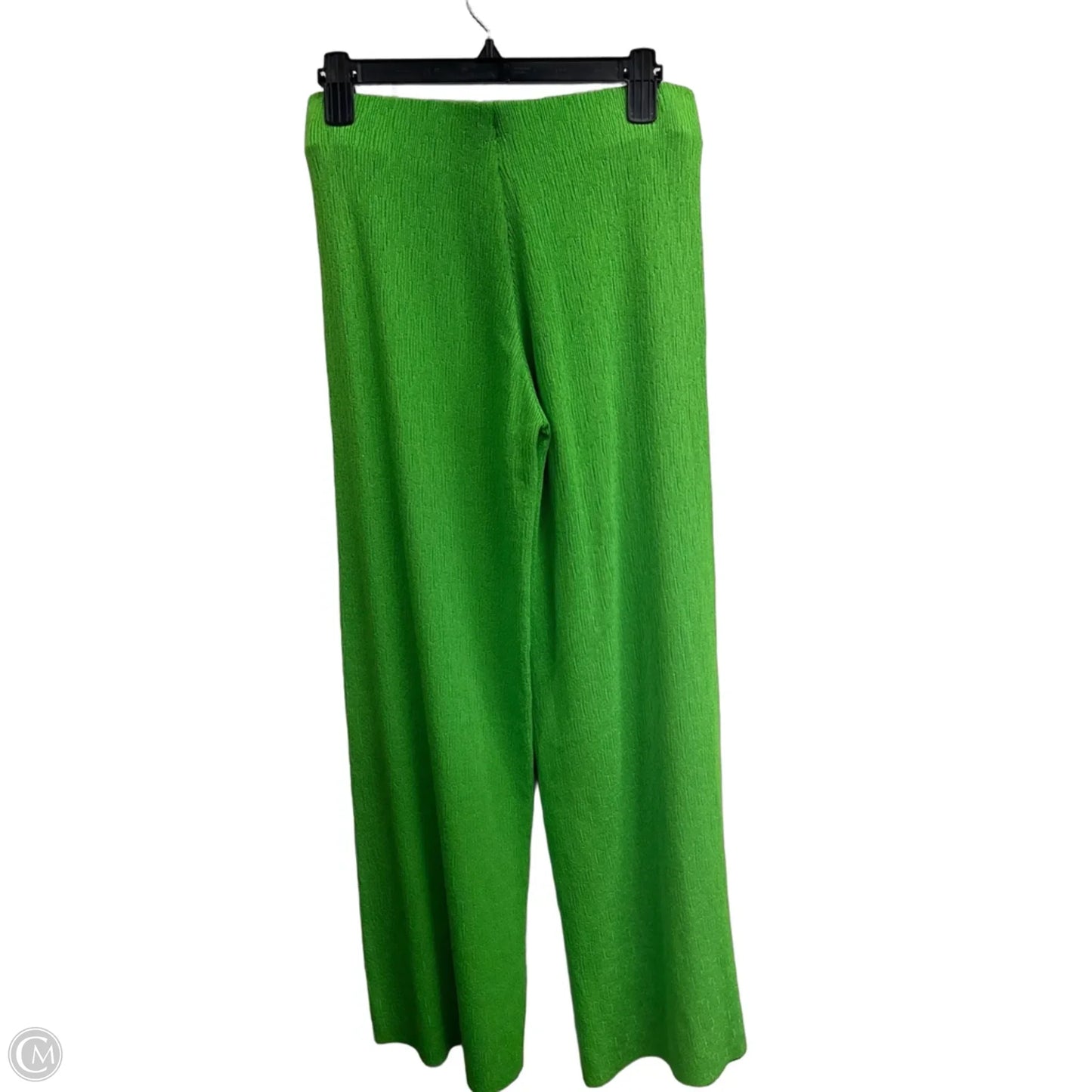 Pants Wide Leg By Zara In Green, Size: L