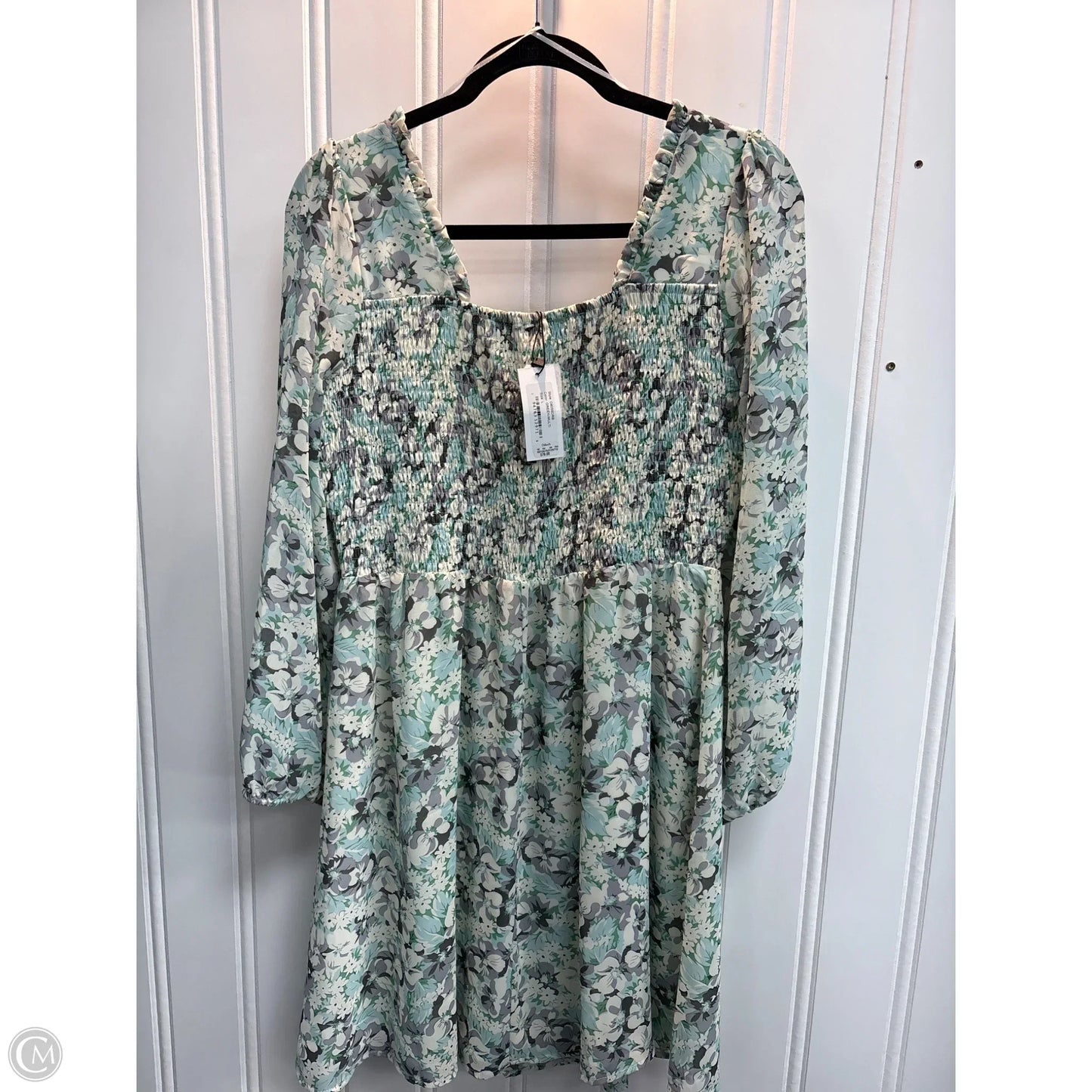 Dress Casual Midi By Sugar Lips In Floral Print, Size: L