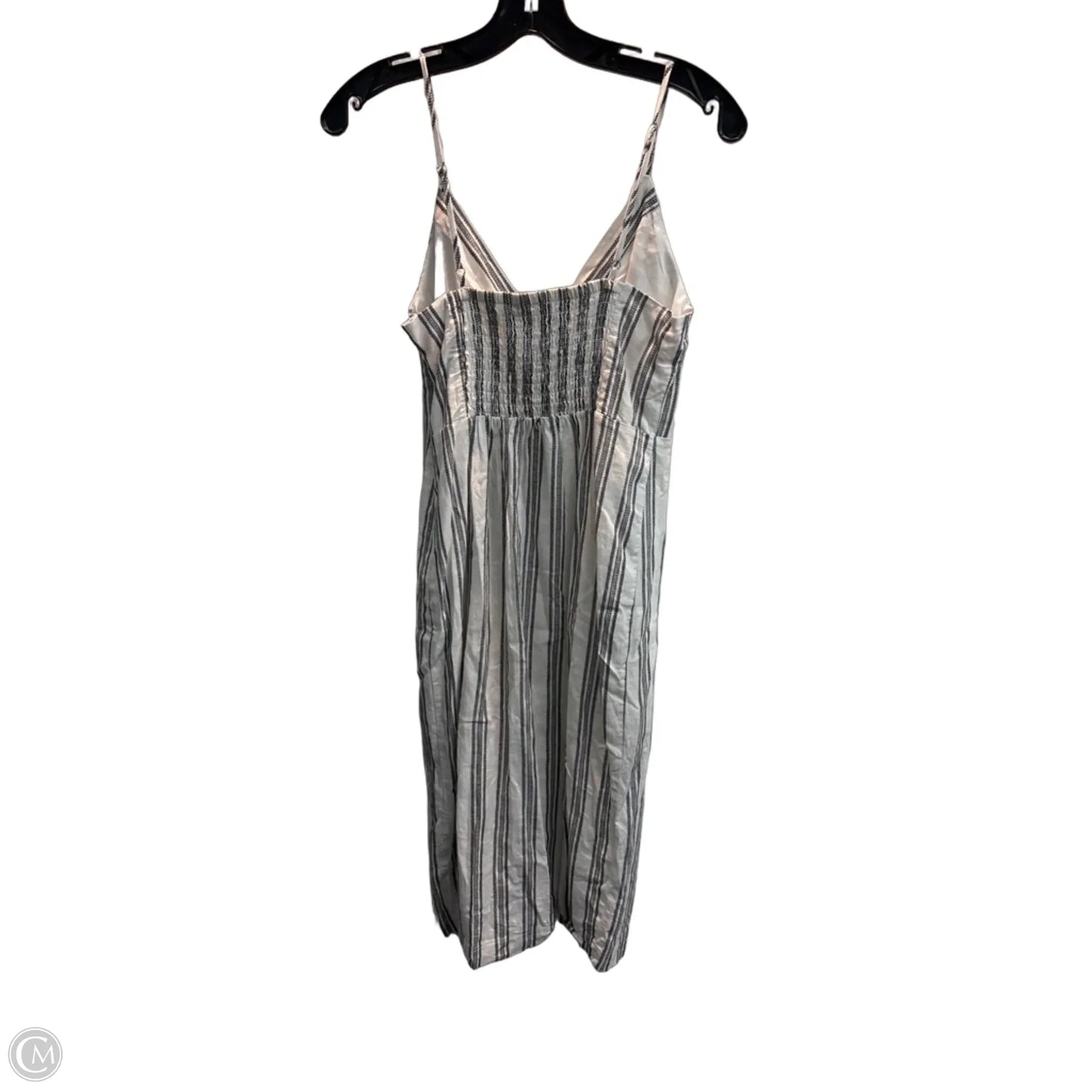 Dress Casual Midi By Forever 21 In Striped Pattern, Size: Xs