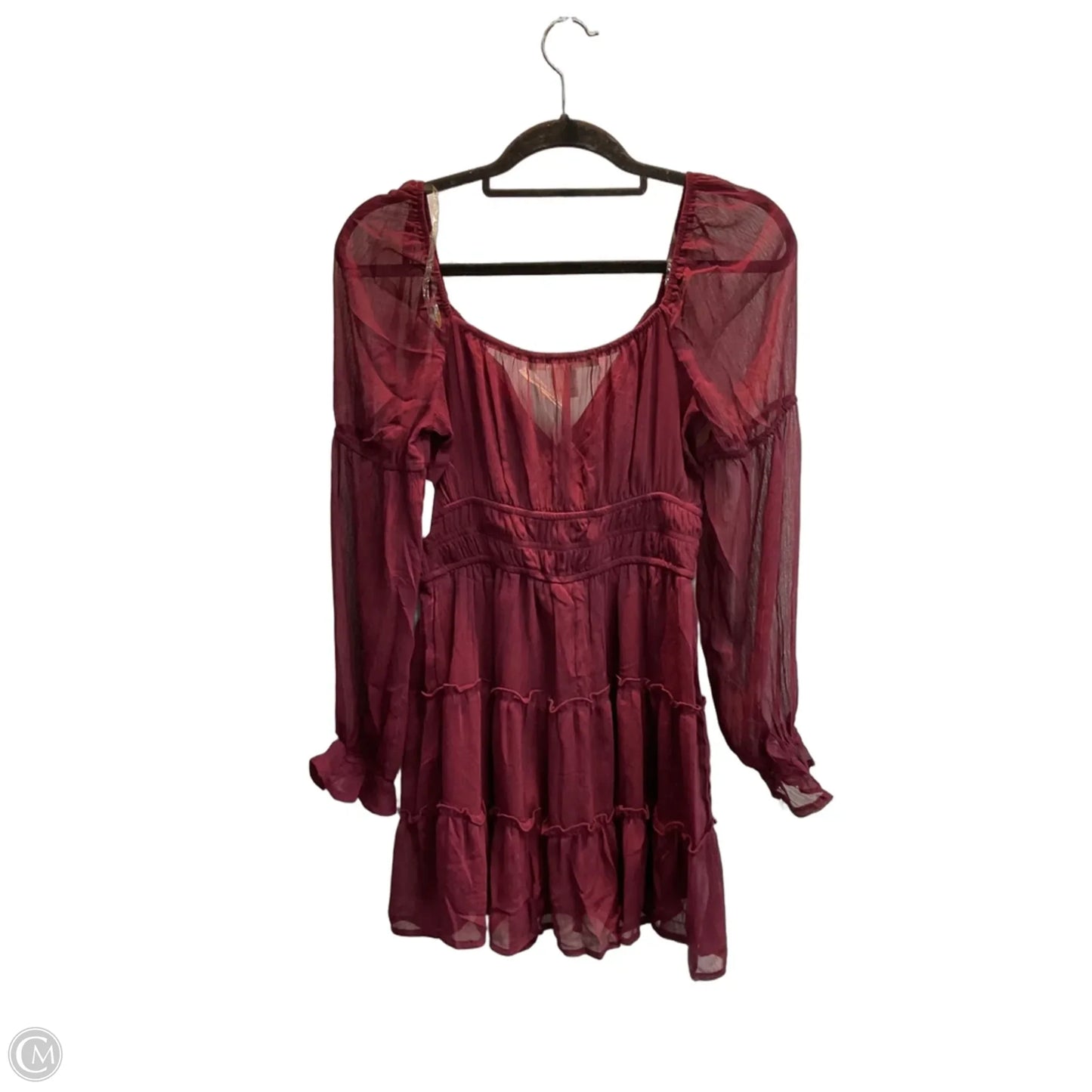 Dress Party Short By Altard State In Maroon, Size: M