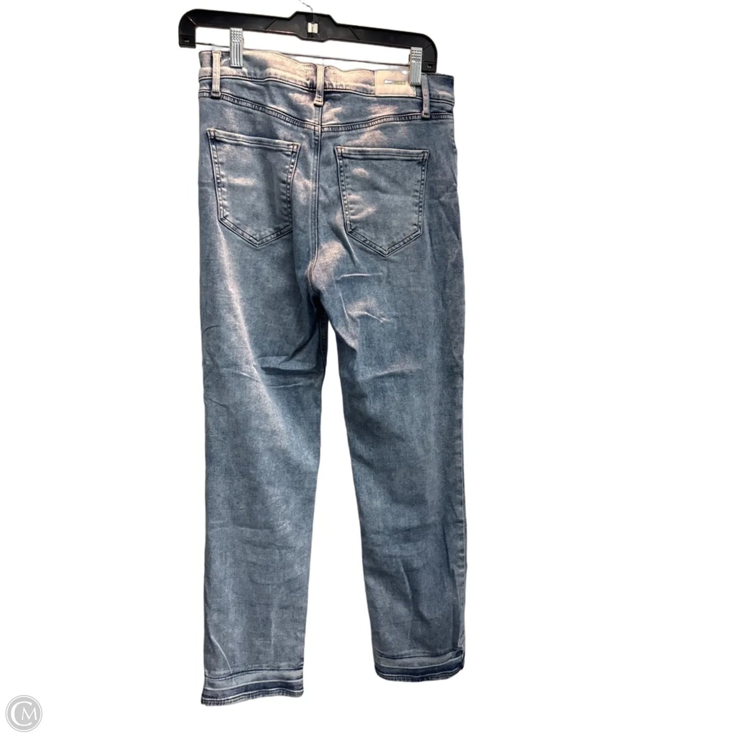 Jeans Straight By Express In Blue, Size: 6