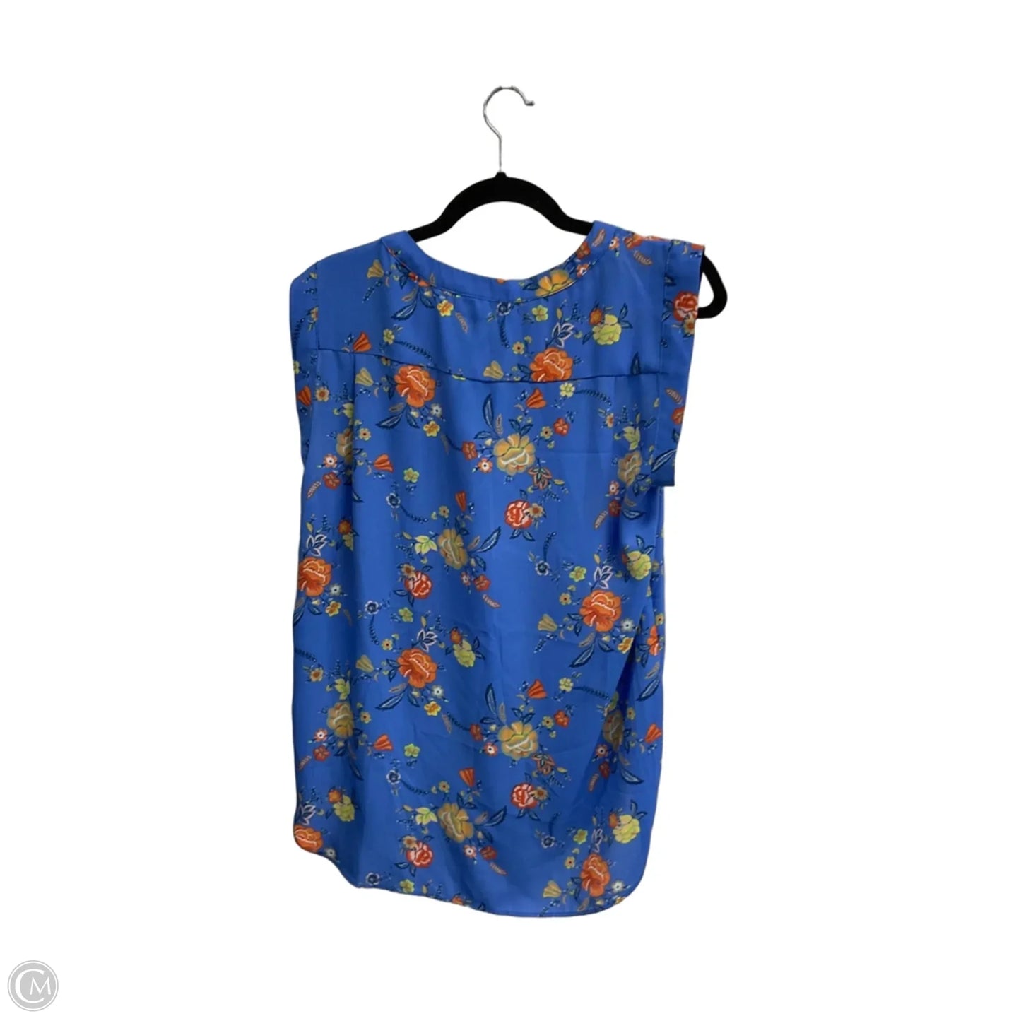 Top Sleeveless By Alice Blue In Floral Print, Size: Xs