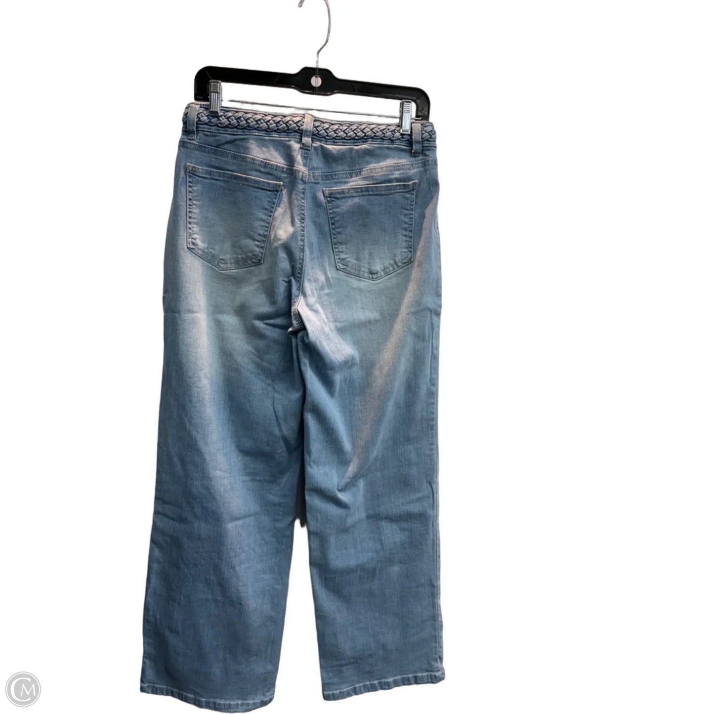 Jeans Wide Leg By D Jeans In Blue, Size: 8