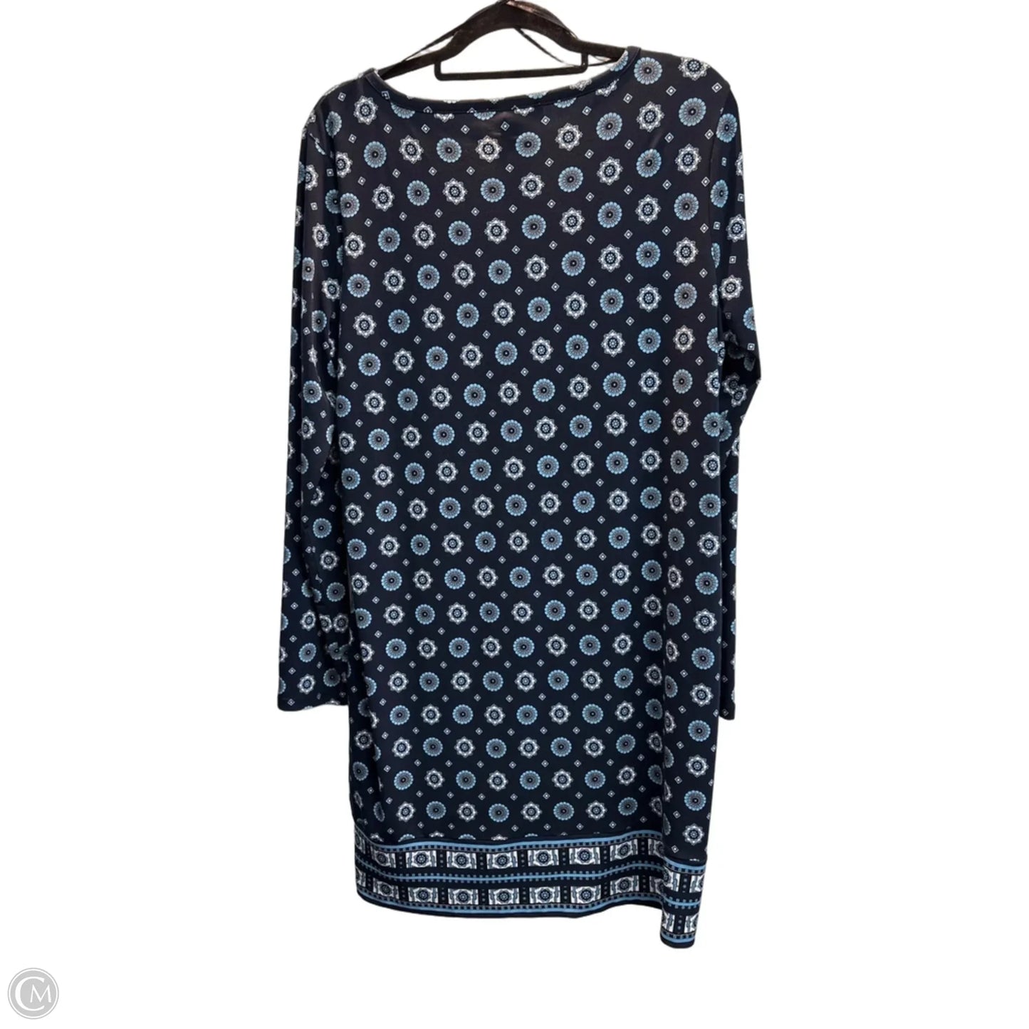 Dress Party Midi By Michael By Michael Kors In Navy, Size: Xl