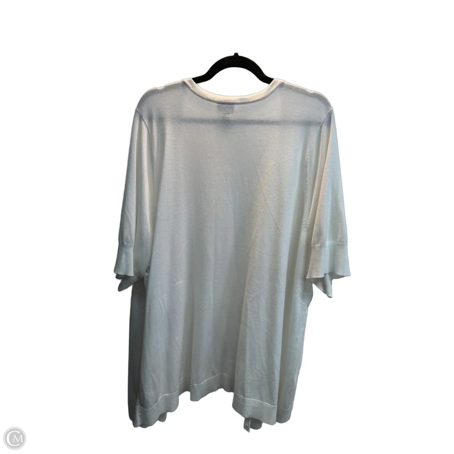 Cardigan By Torrid In White, Size: 4x
