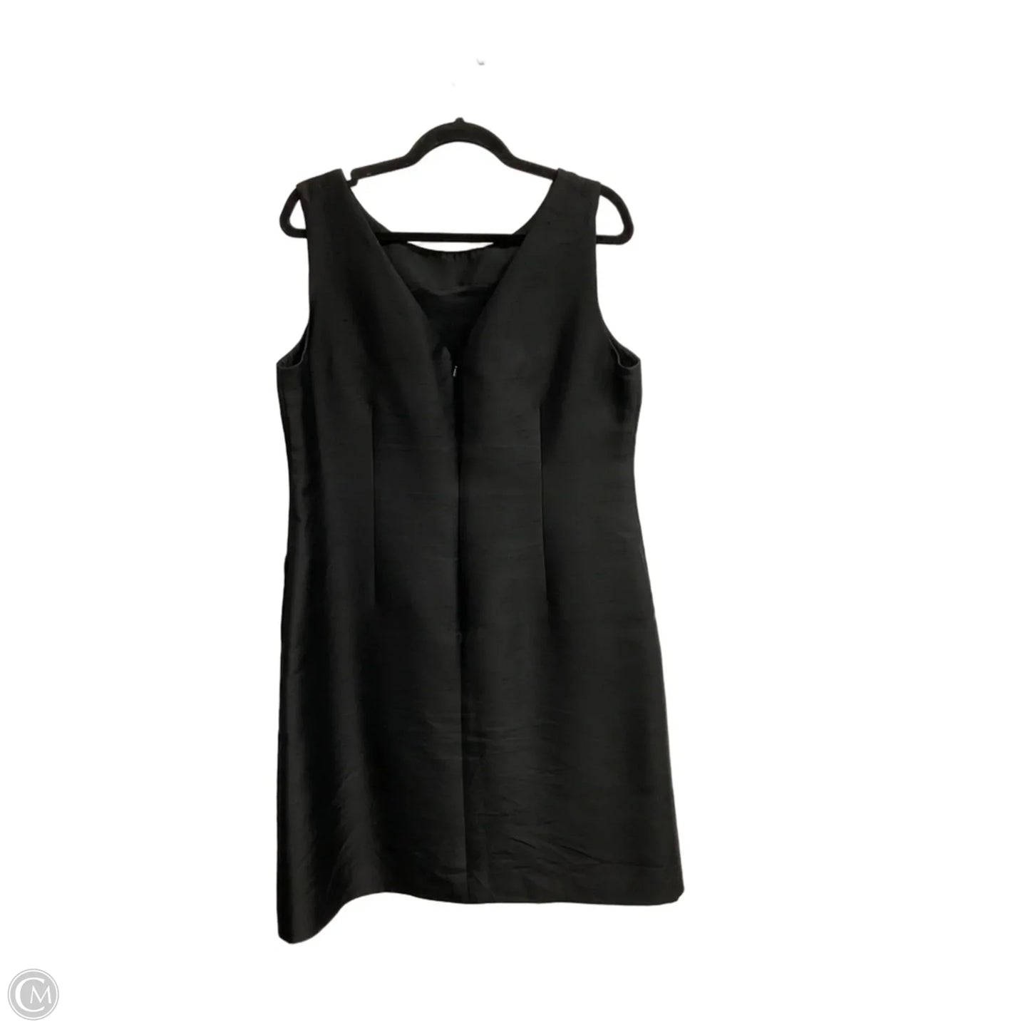 Dress Party Midi By Talbots In Black, Size: L