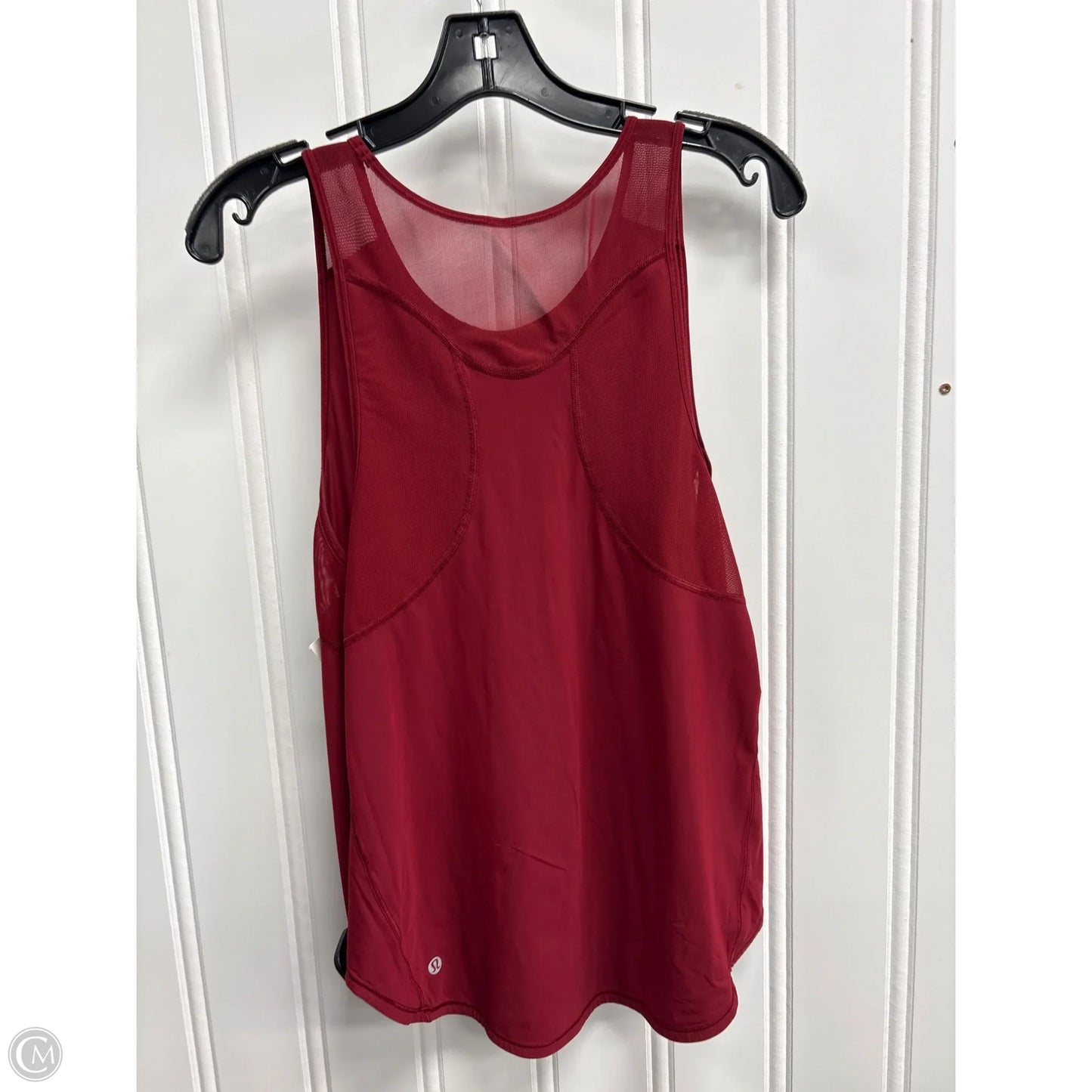 Athletic Tank Top By Lululemon In Red, Size: L