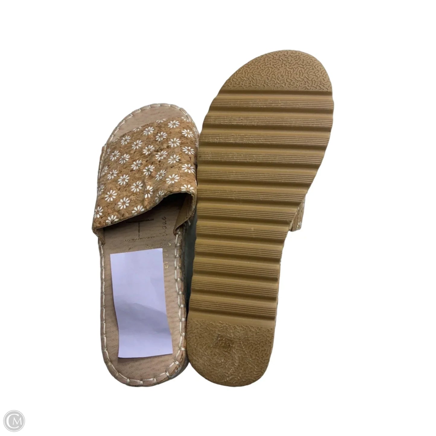 Sandals Heels Platform By Matisse In Tan, Size: 7