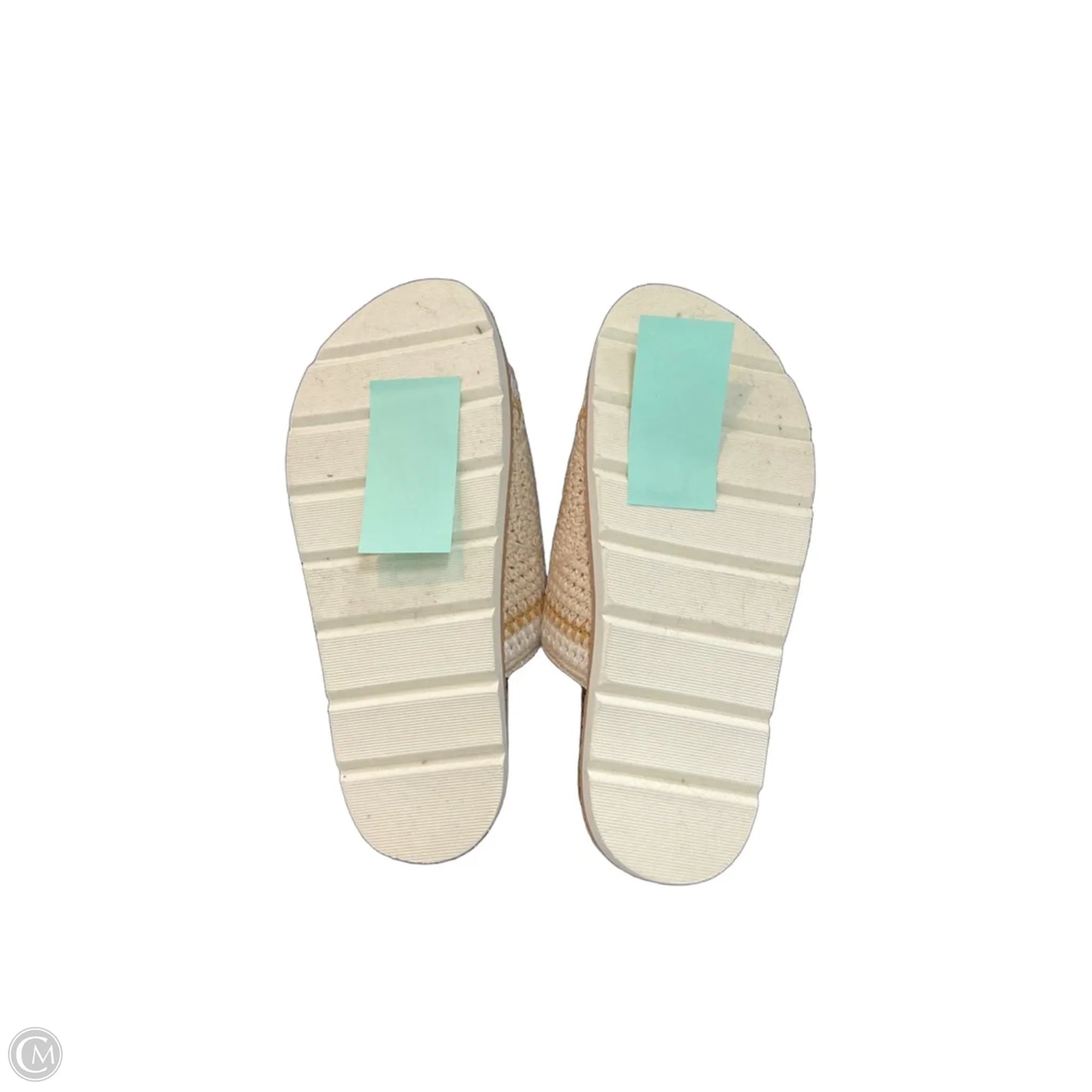 Sandals Flats By Yellow Box In Tan, Size: 6