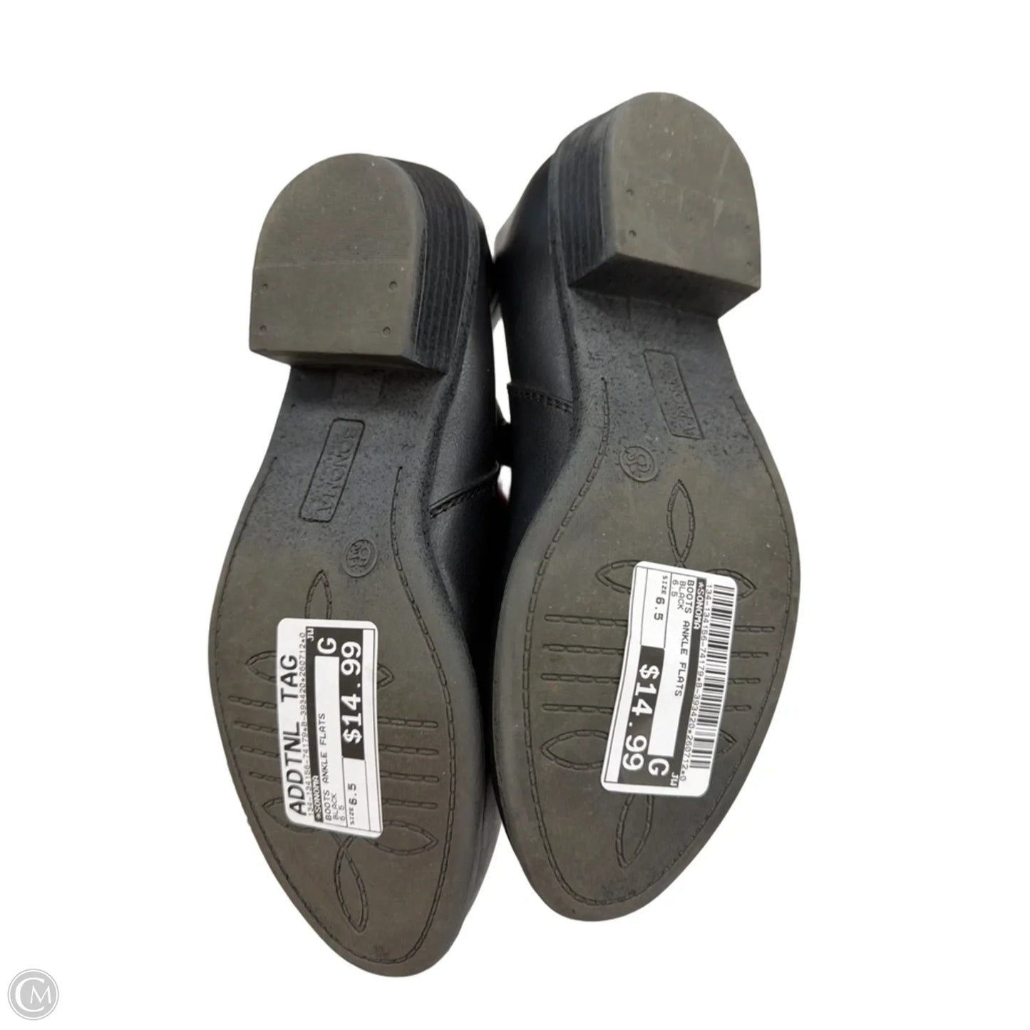 Boots Ankle Flats By Sonoma In Black, Size: 6.5
