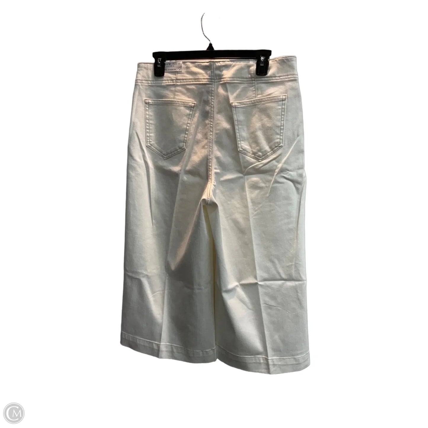 Capris By Chicos In White, Size: 10